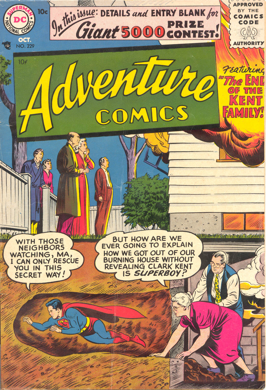 Adventure Comics (1938) issue 229 - Page 1