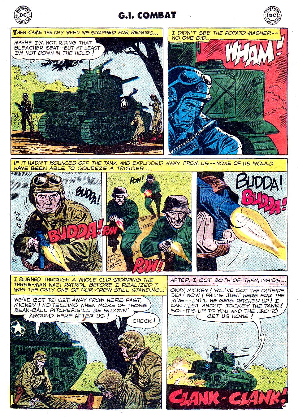 Read online G.I. Combat (1952) comic -  Issue #49 - 7