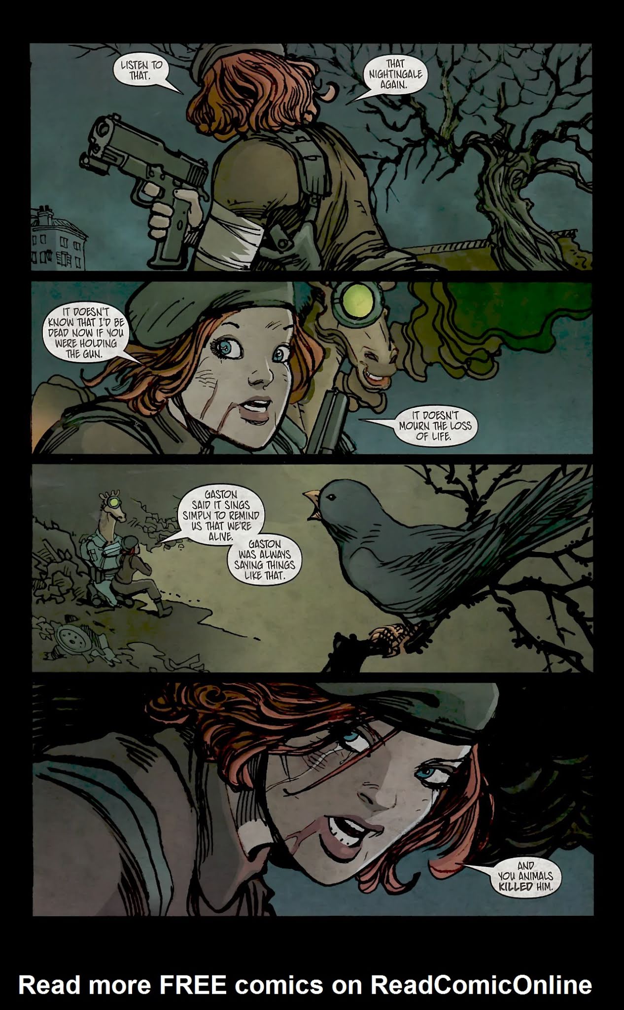 Read online Elephantmen War Toys: Yvette comic -  Issue # Full - 16