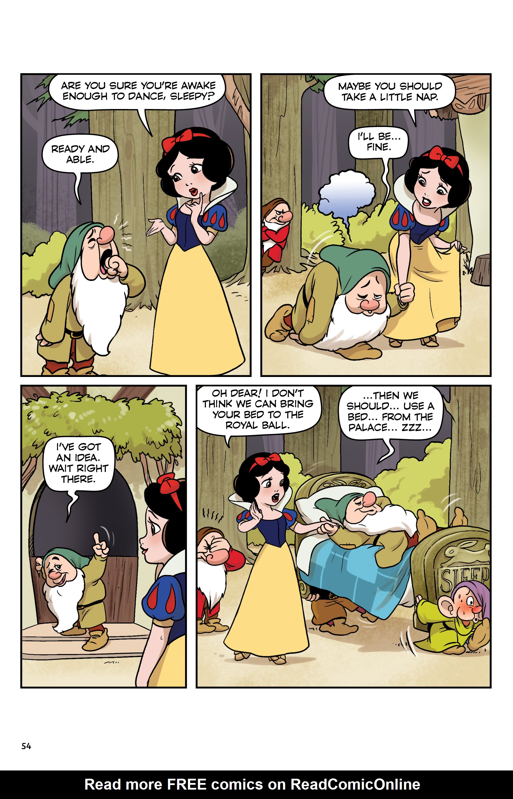 Read online Disney Princess: Friends, Family, Fantastic comic -  Issue # TPB - 56
