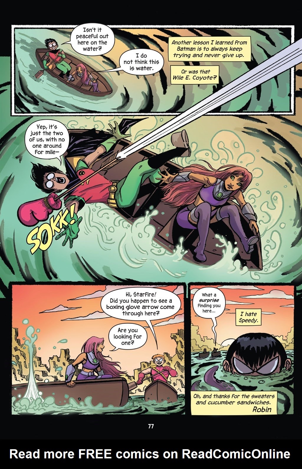 Read online Teen Titans Go! To Camp comic -  Issue # _TPB - 73