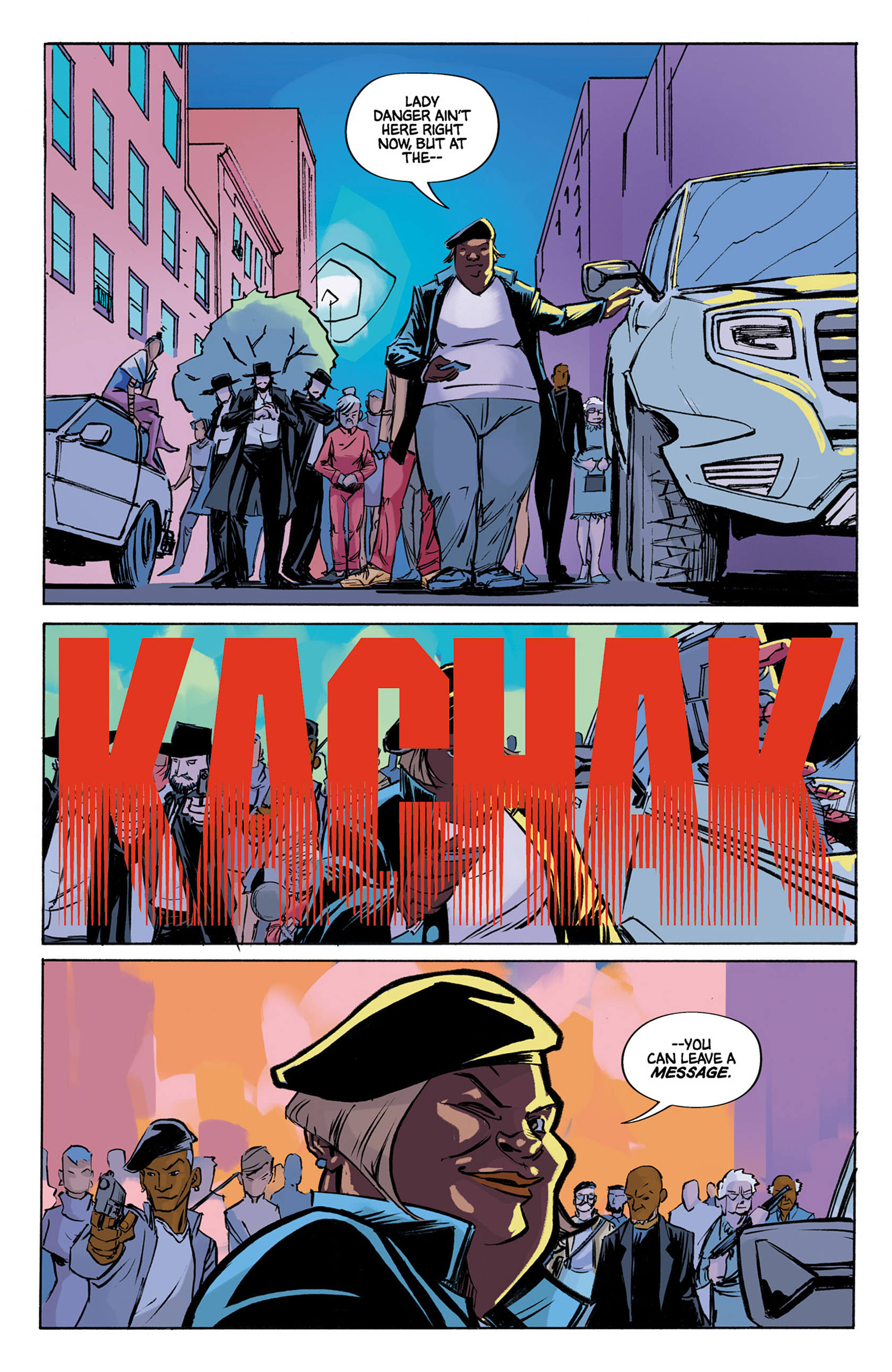 Read online Grindhouse: Drive In, Bleed Out comic -  Issue #6 - 9