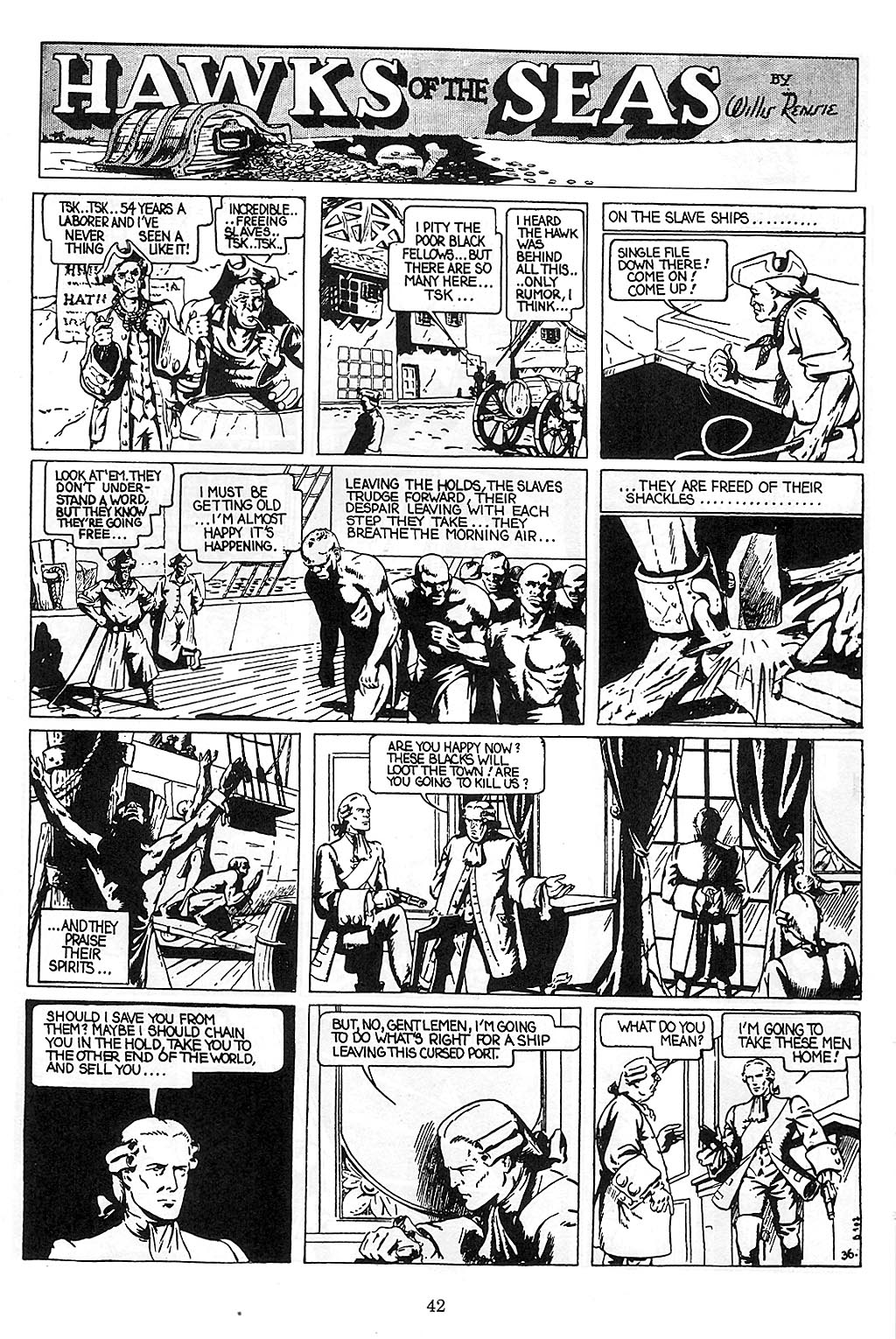 Read online Will Eisner's Hawks of the Seas comic -  Issue # TPB - 43