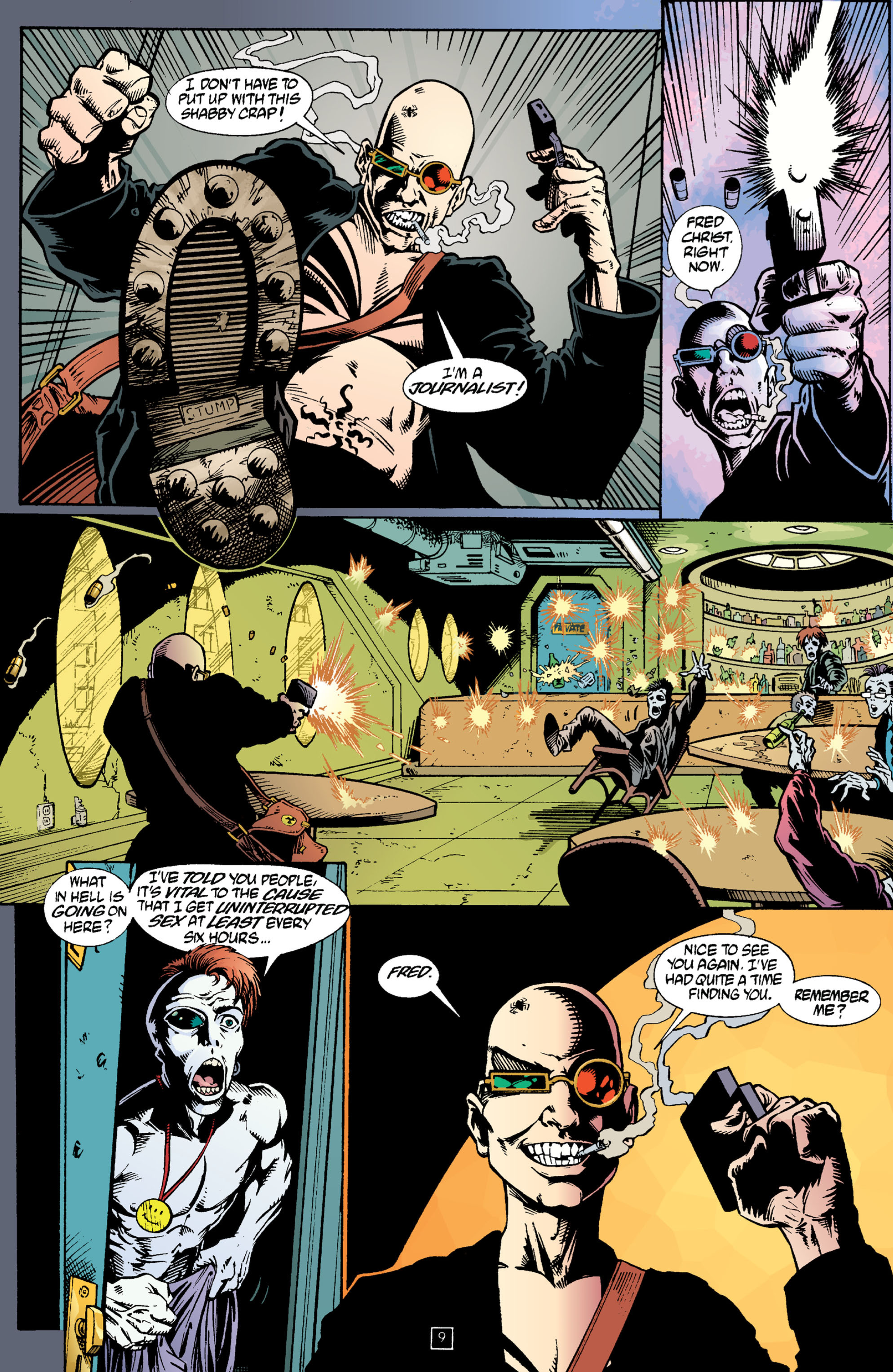 Read online Transmetropolitan comic -  Issue #2 - 10