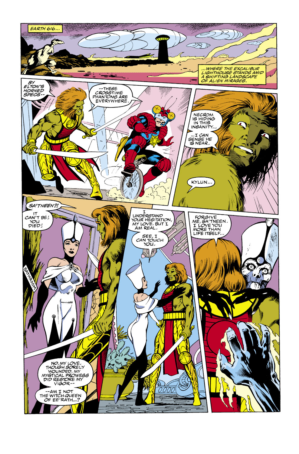 Read online Excalibur (1988) comic -  Issue #50 - 19