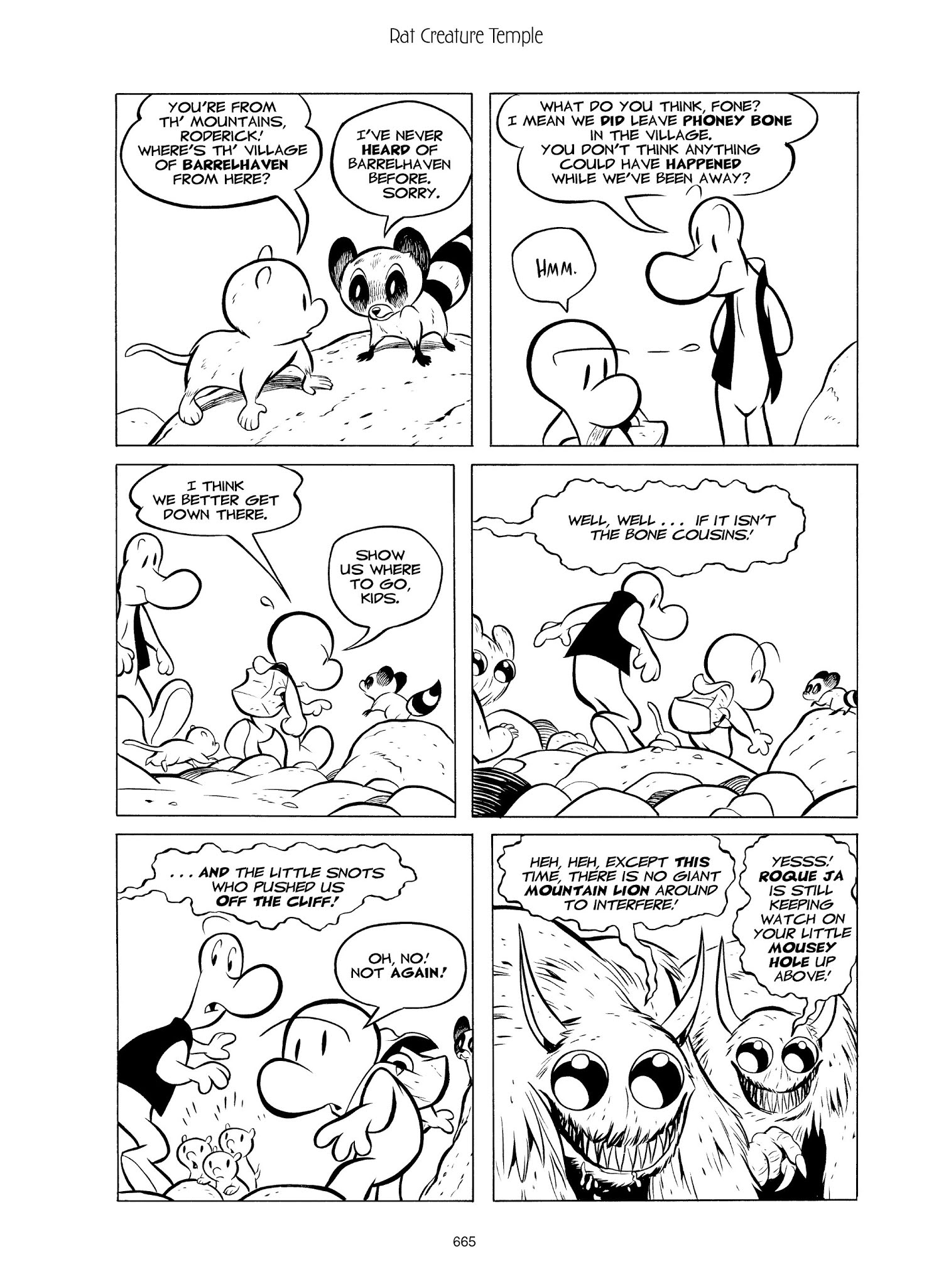 Read online Bone: The Complete Cartoon Epic In One Volume comic -  Issue # TPB (Part 7) - 56