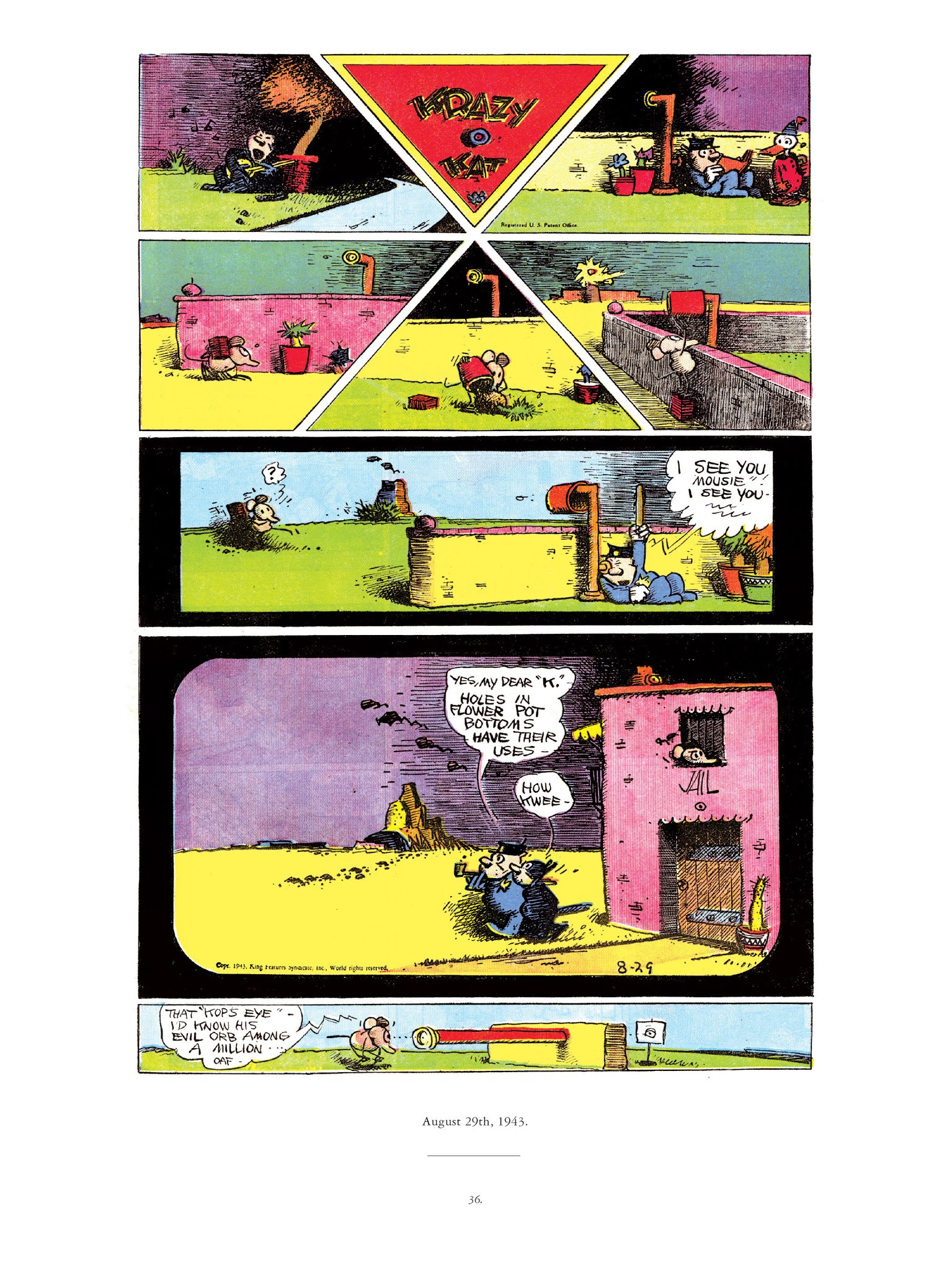 Read online Krazy & Ignatz comic -  Issue # TPB 13 - 62