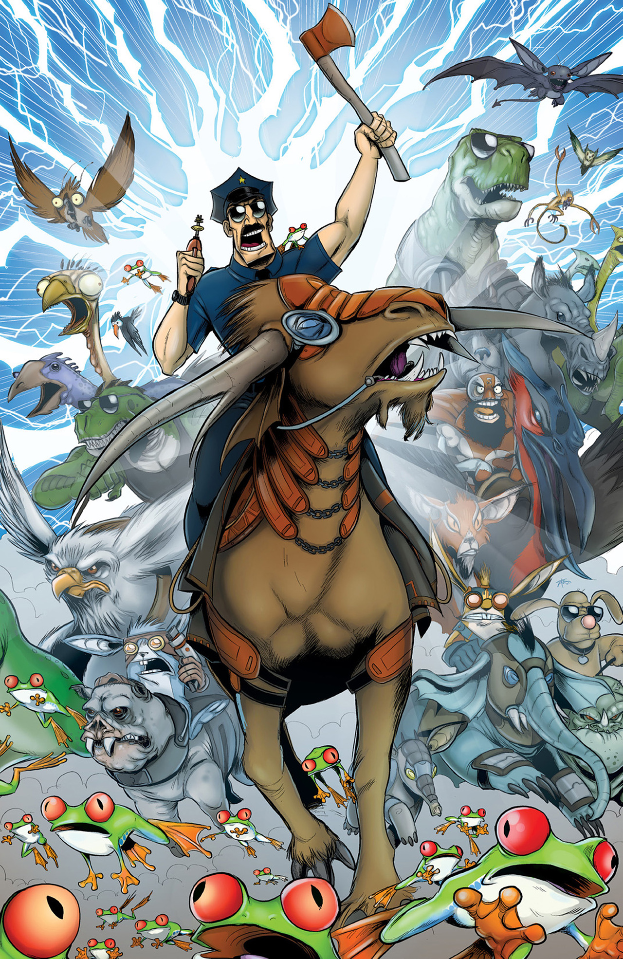 Read online Axe Cop comic -  Issue # TPB 2 - 54