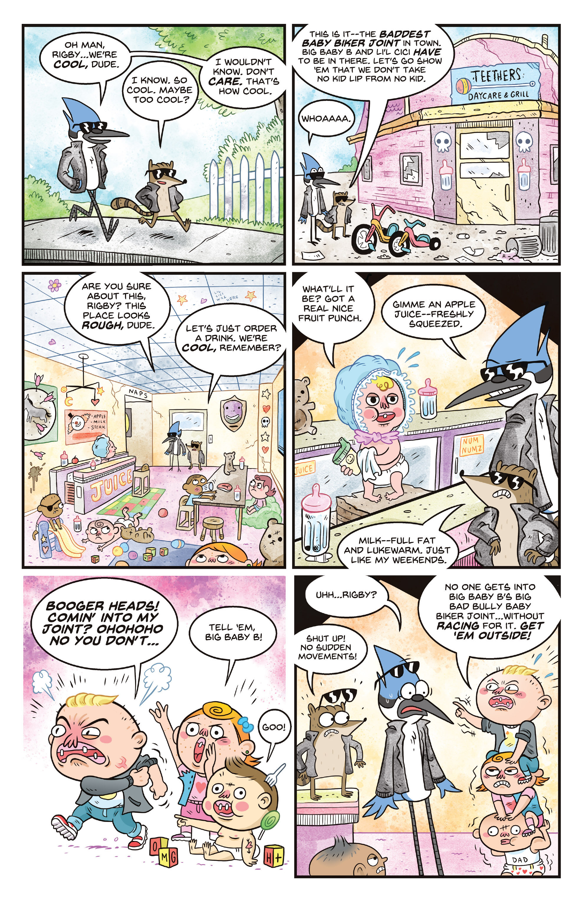 Read online Regular Show comic -  Issue #34 - 22
