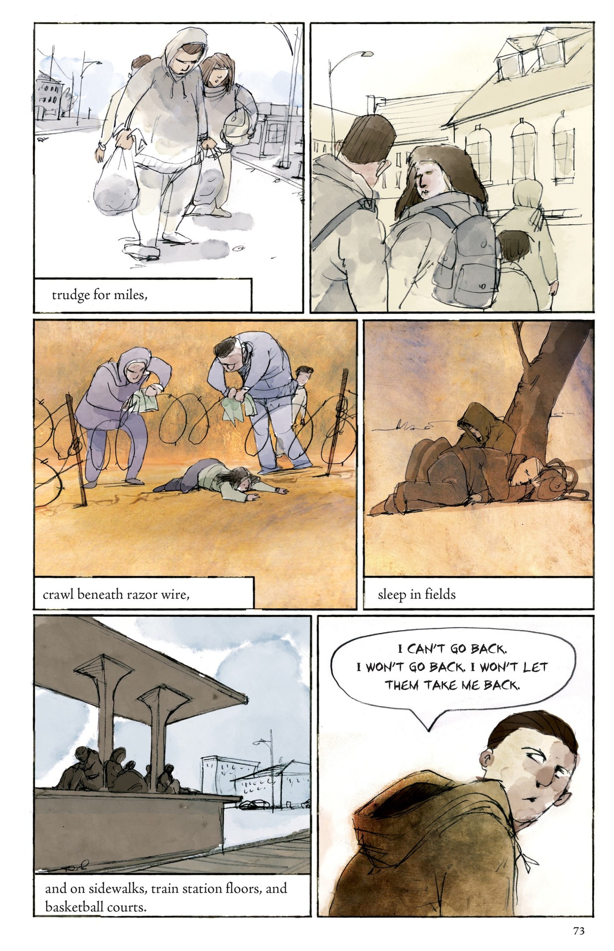 Read online The Unwanted: Stories of the Syrian Refugees comic -  Issue # TPB - 66