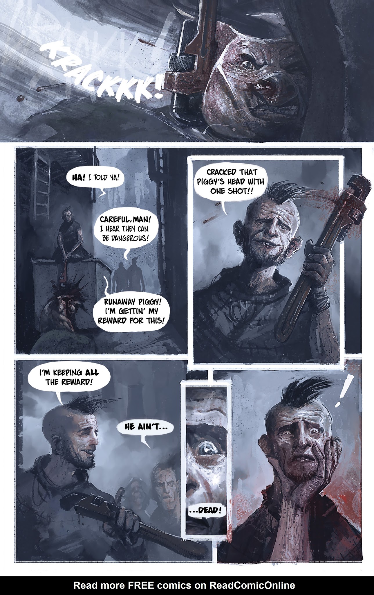 Read online Oink: Heaven's Butcher comic -  Issue # TPB - 48