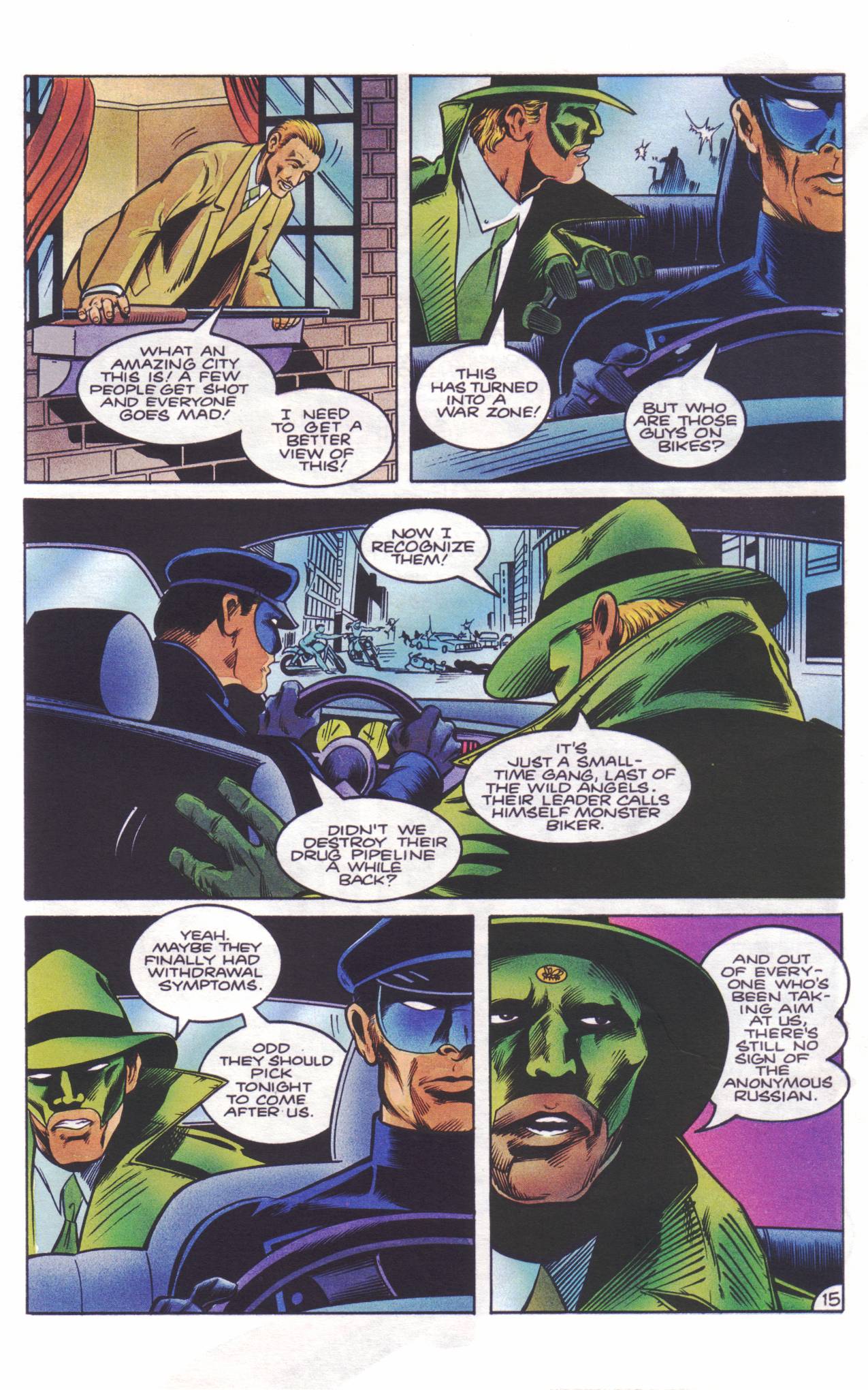 Read online The Green Hornet (1991) comic -  Issue #11 - 16