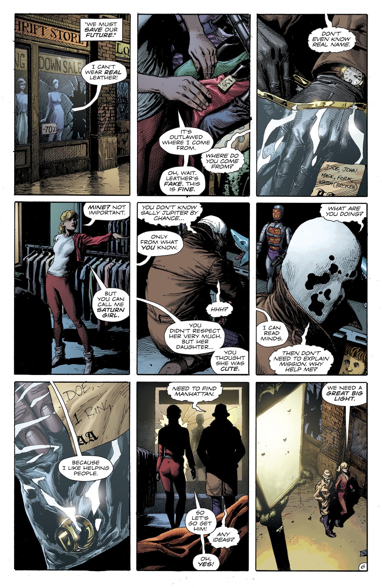 Read online Doomsday Clock comic -  Issue #5 - 9