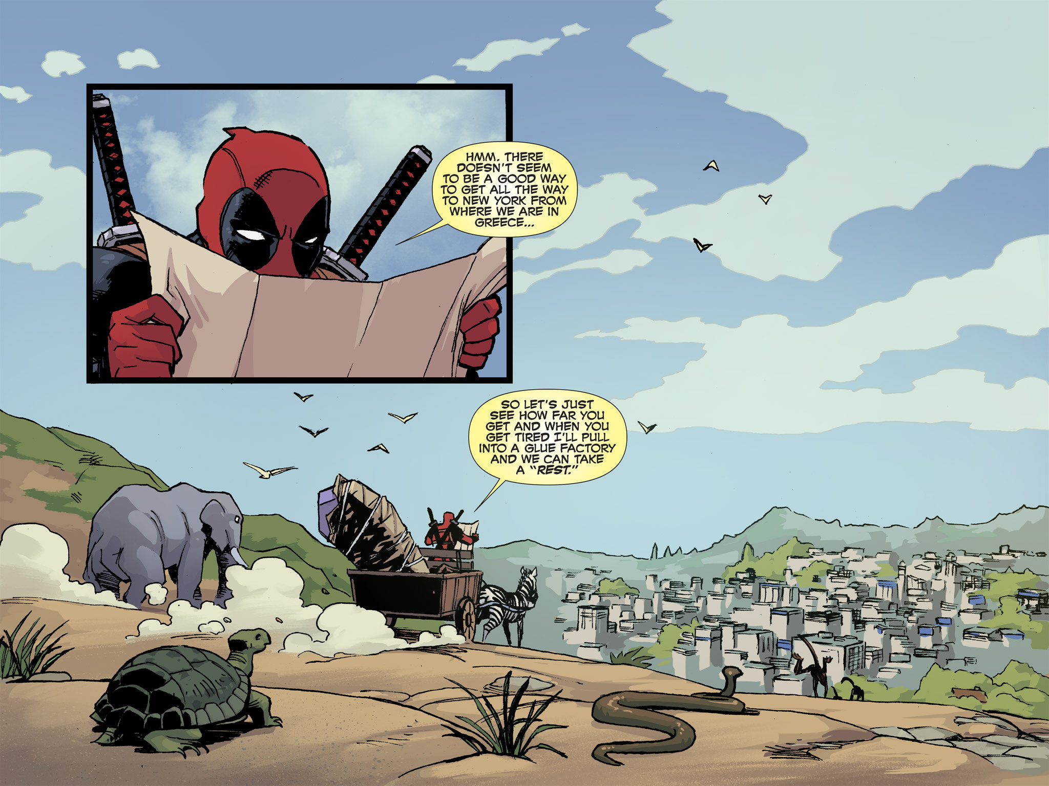 Read online Deadpool: Dracula's Gauntlet comic -  Issue # Part 2 - 77