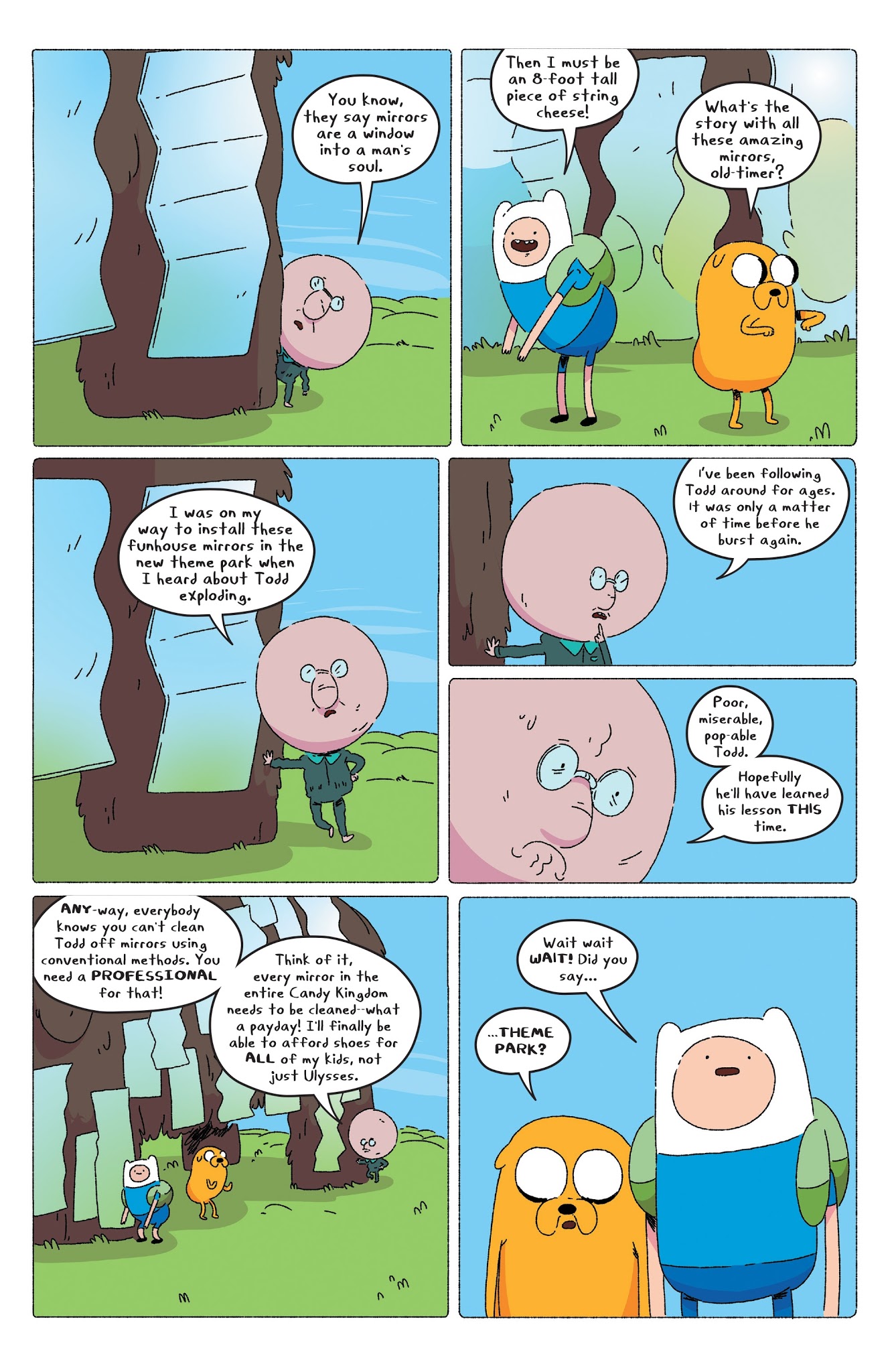 Read online Adventure Time comic -  Issue #70 - 9