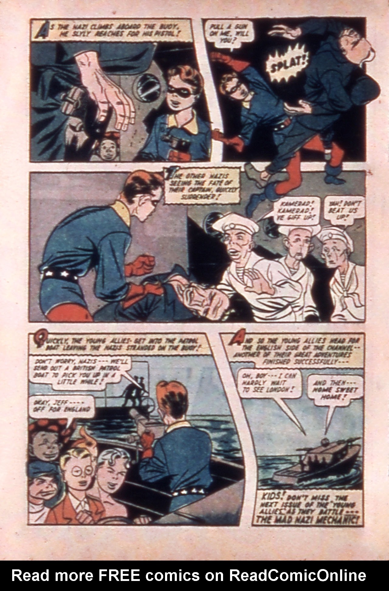 Read online Young Allies Comics comic -  Issue #11 - 30