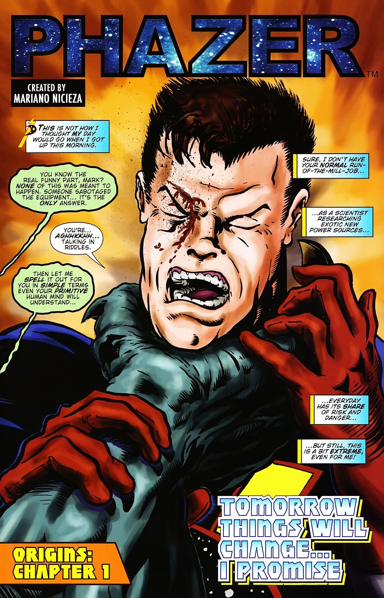 Read online Phazer comic -  Issue #1 - 3