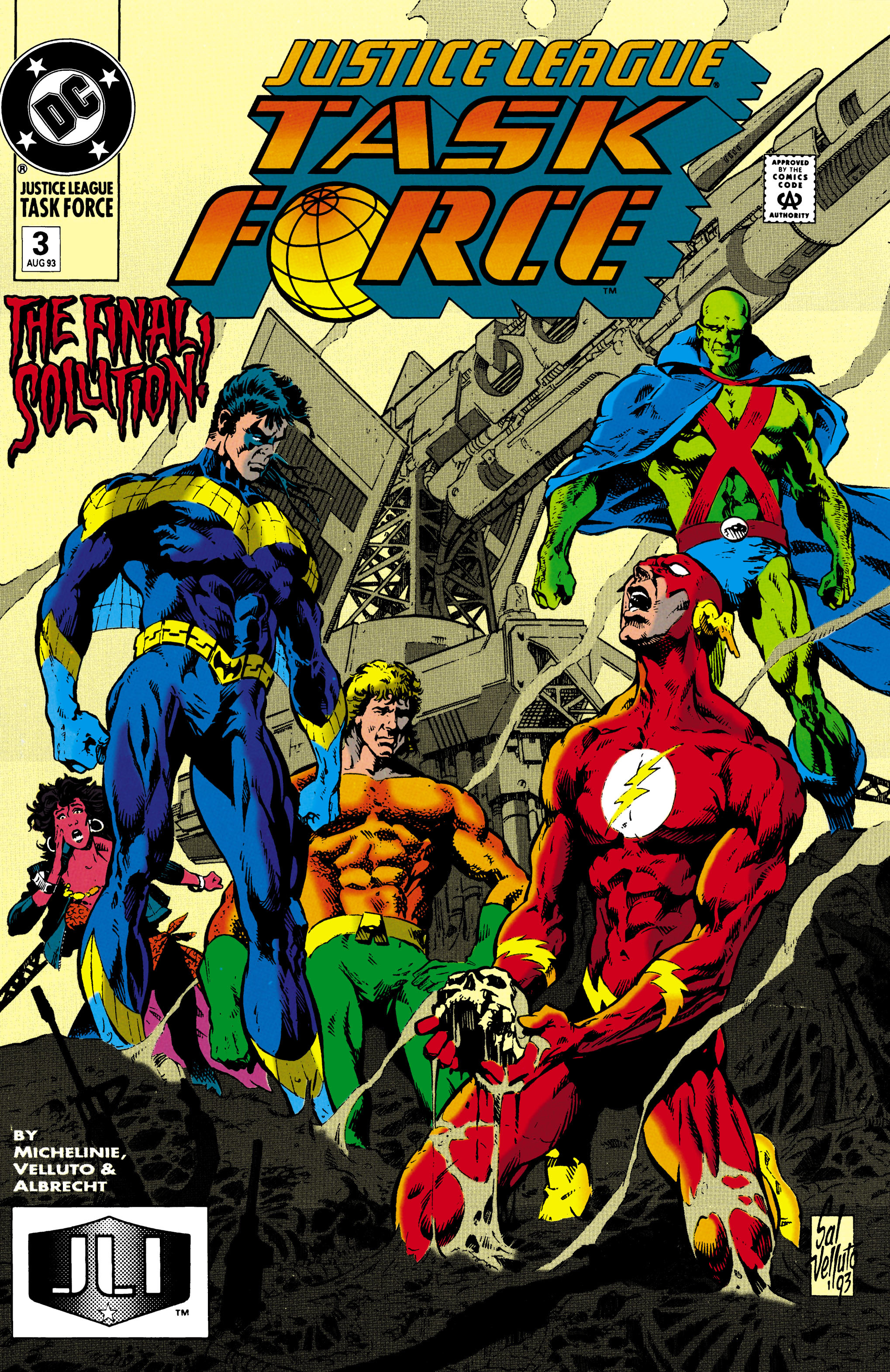 Read online Justice League Task Force comic -  Issue #3 - 1