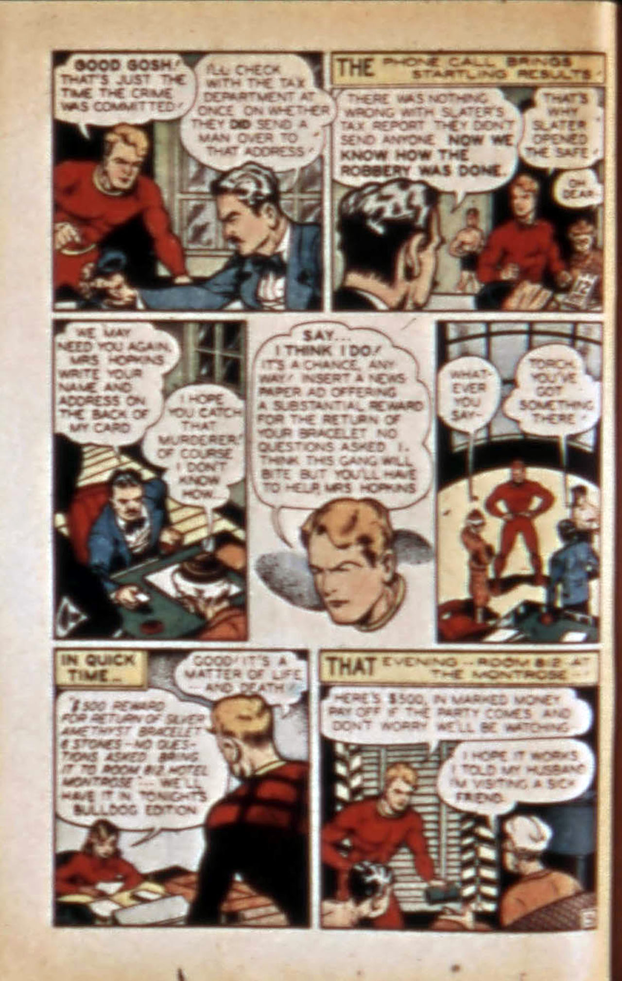 Read online The Human Torch (1940) comic -  Issue #22 - 20