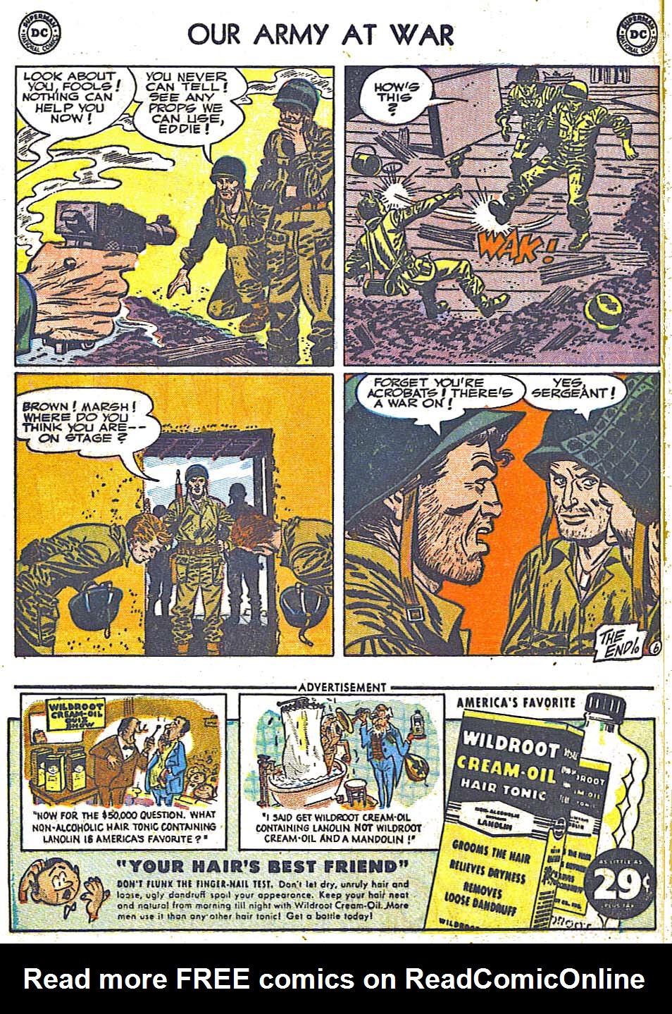 Read online Our Army at War (1952) comic -  Issue #1 - 8