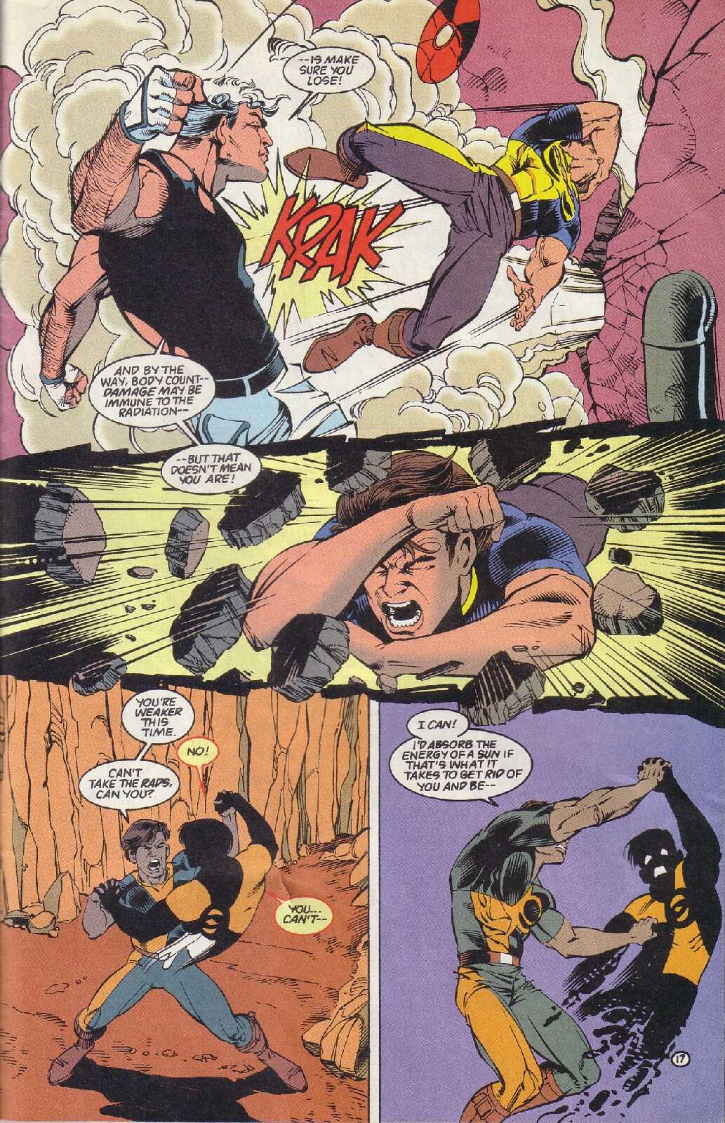 Read online Damage (1994) comic -  Issue #20 - 17