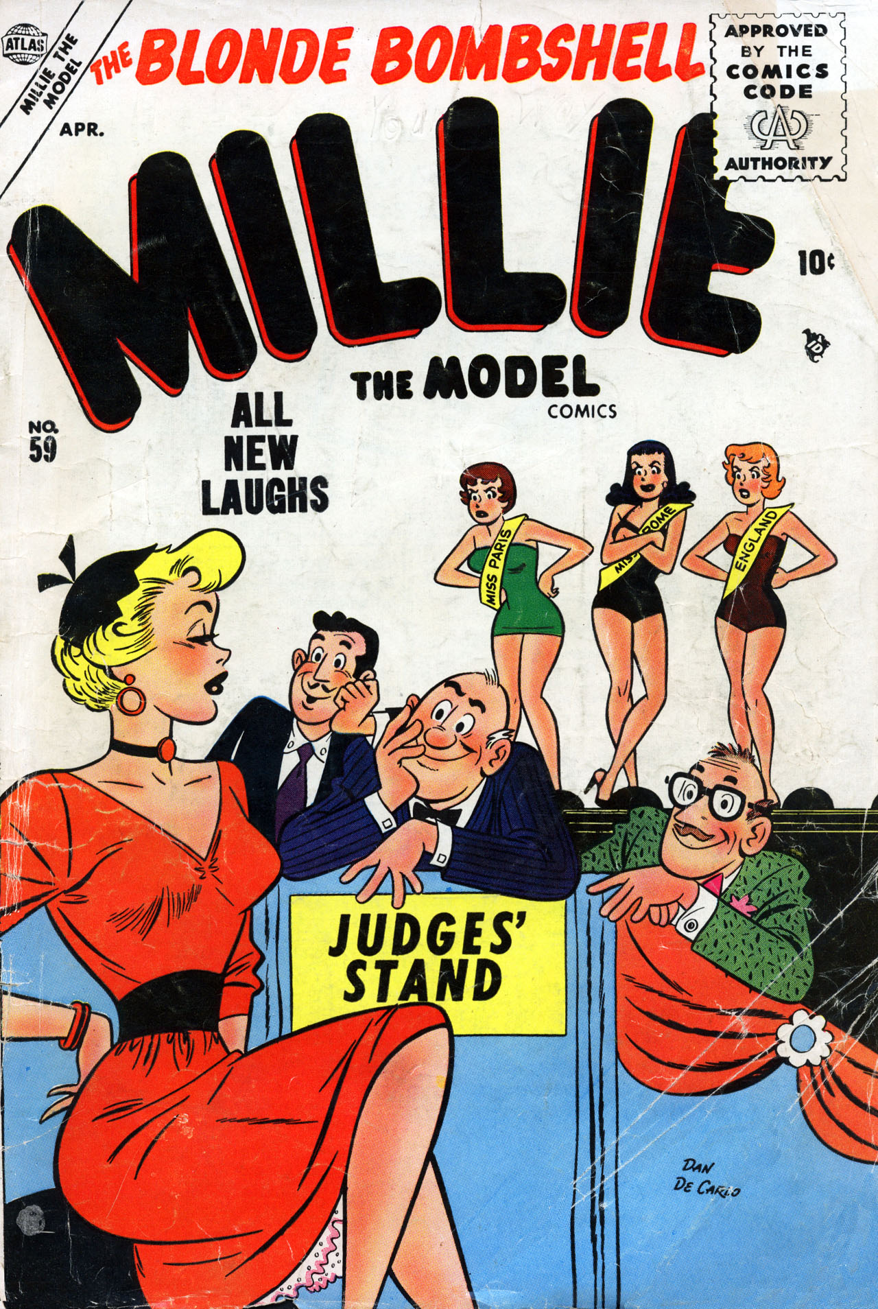 Read online Millie the Model comic -  Issue #59 - 1