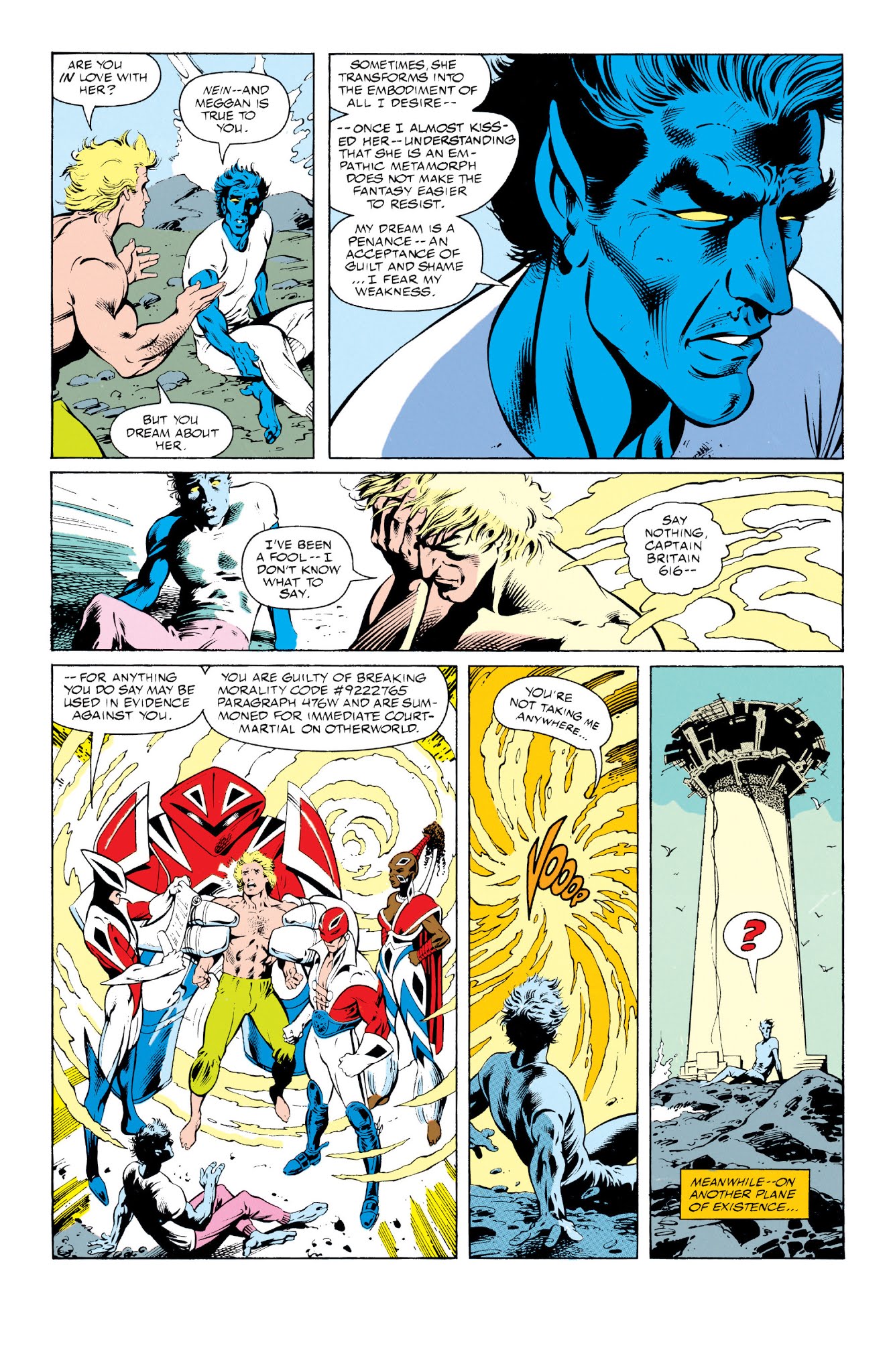 Read online Excalibur Visionaries: Alan Davis comic -  Issue # TPB 1 (Part 1) - 47