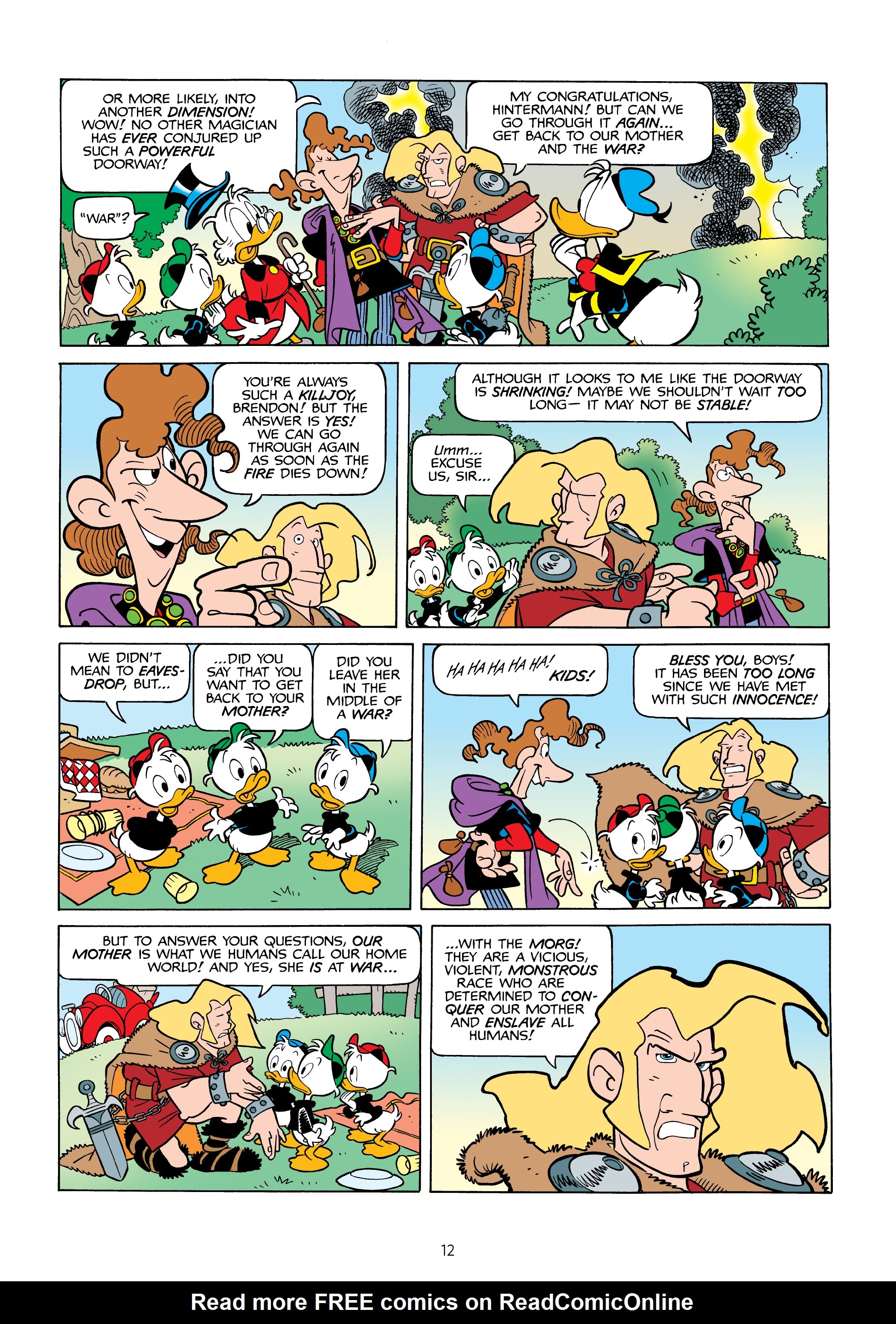 Read online Donald Duck and Uncle Scrooge: World of the Dragonlords comic -  Issue # TPB (Part 1) - 13