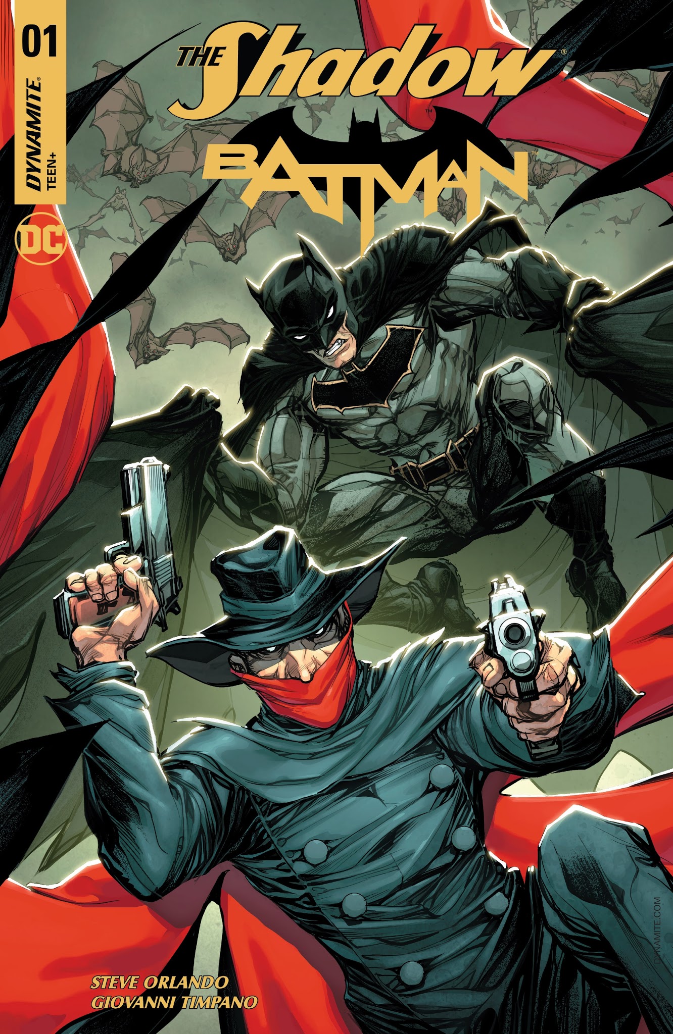 Read online The Shadow/Batman comic -  Issue #1 - 32