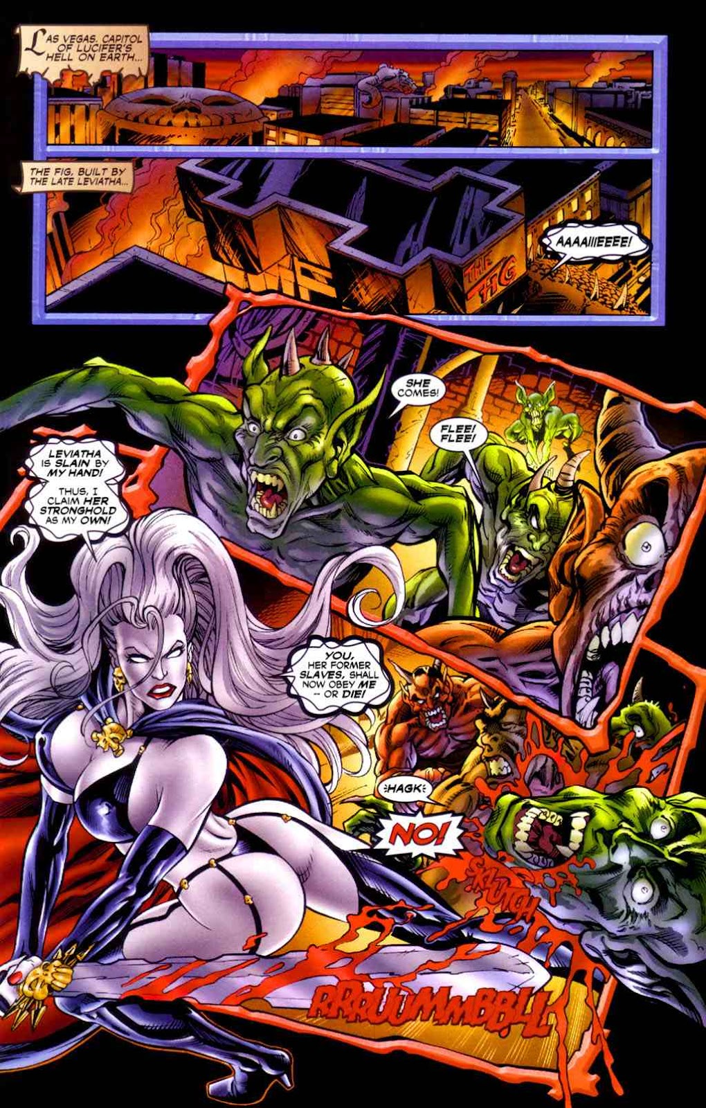 Read online Lady Death: Love Bites comic -  Issue # Full - 7