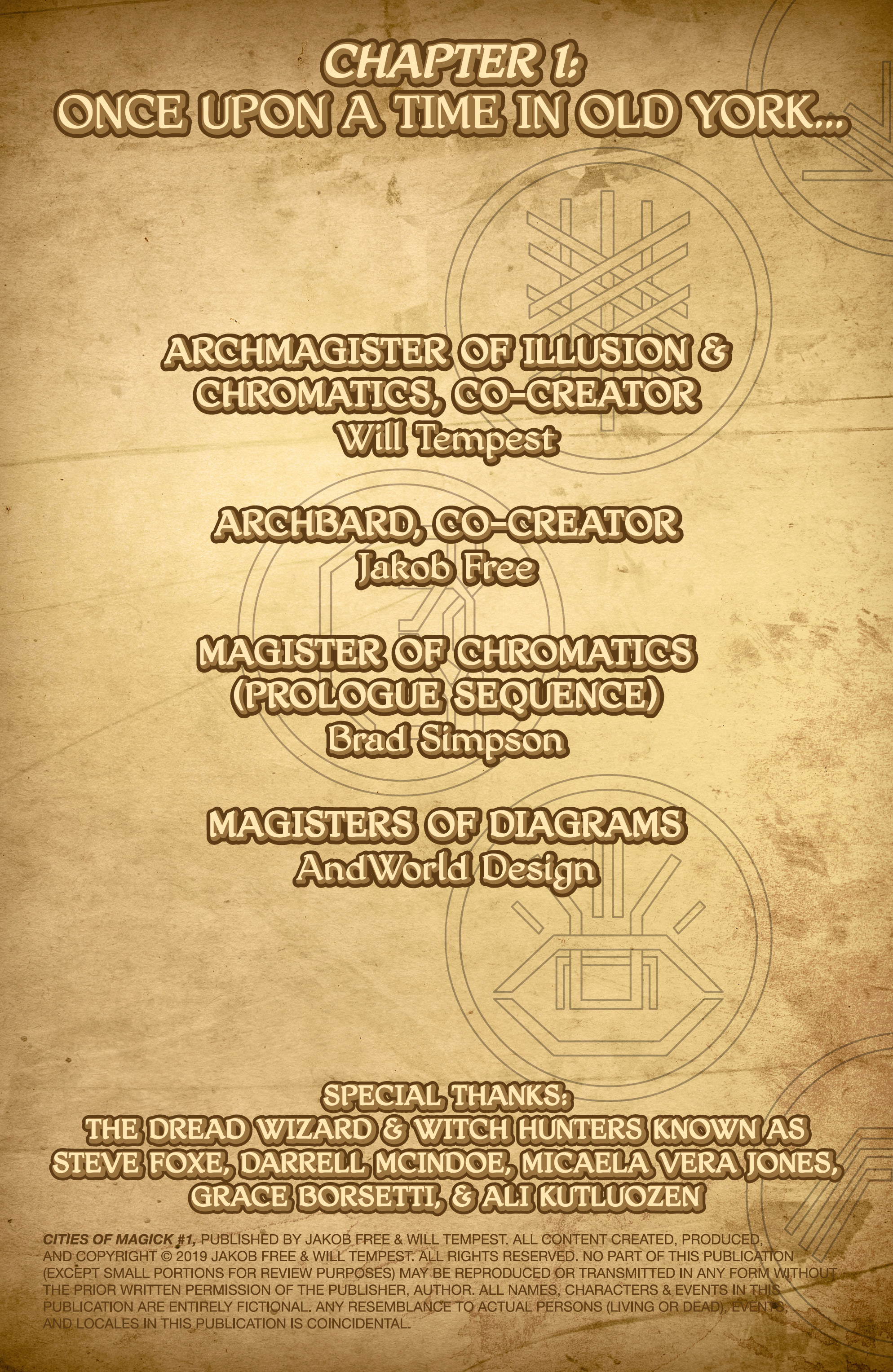 Read online Cities of Magick comic -  Issue #1 - 2