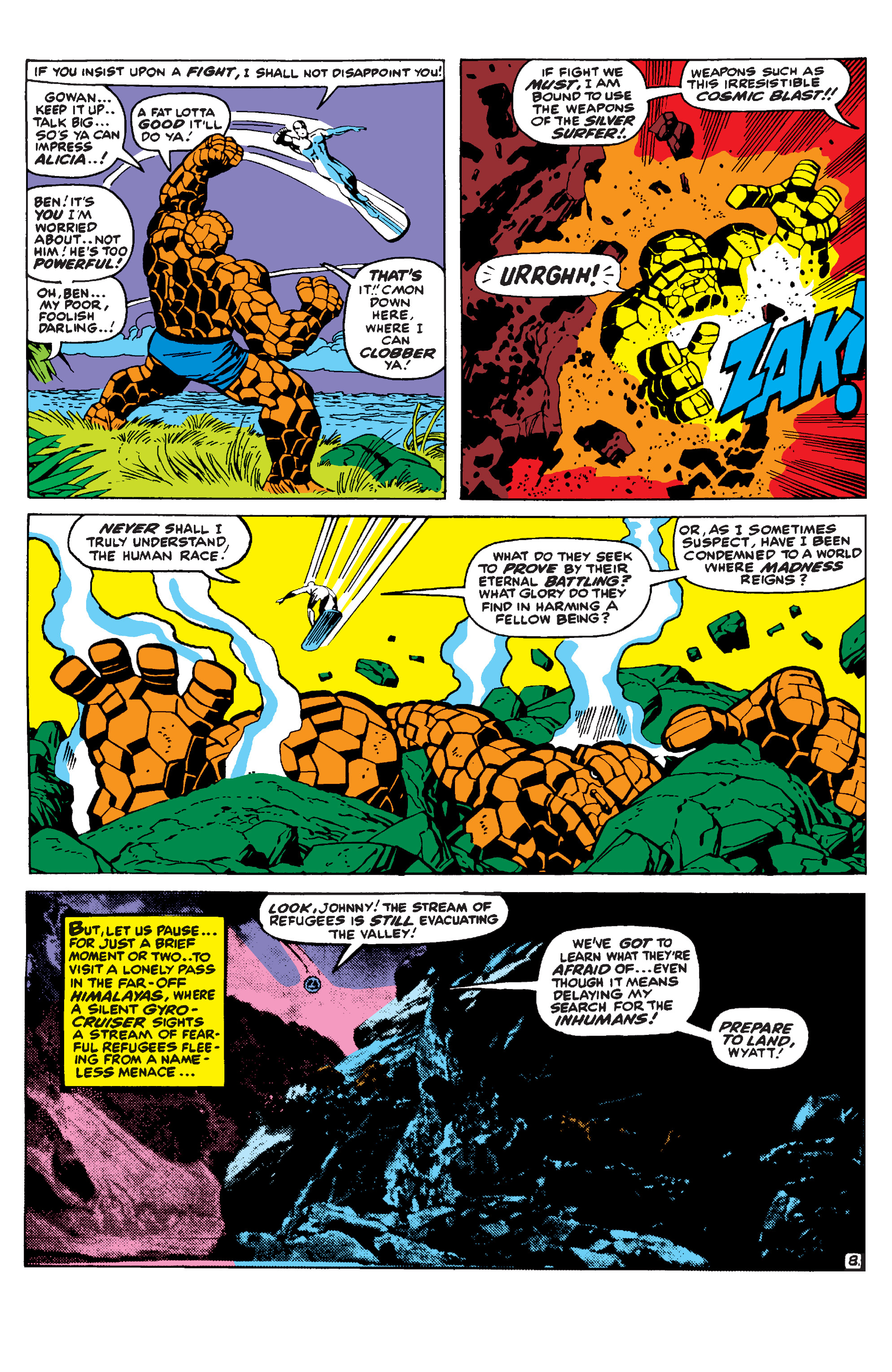 Read online Fantastic Four Epic Collection comic -  Issue # The Mystery of the Black Panther (Part 1) - 76