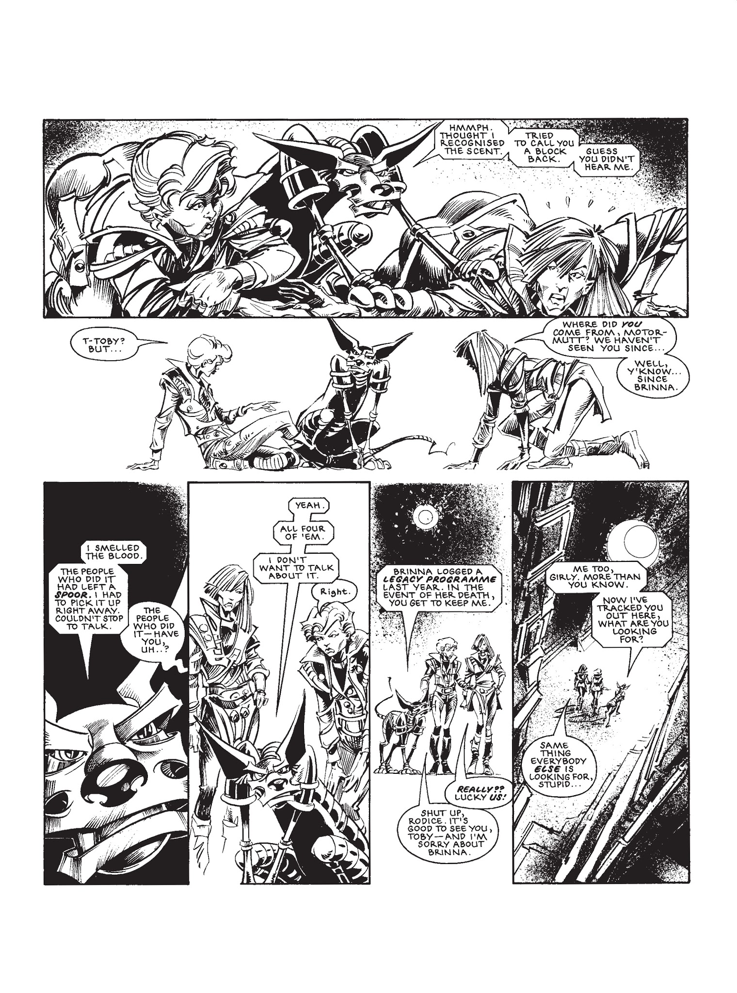 Read online The Ballad of Halo Jones comic -  Issue # TPB - 49