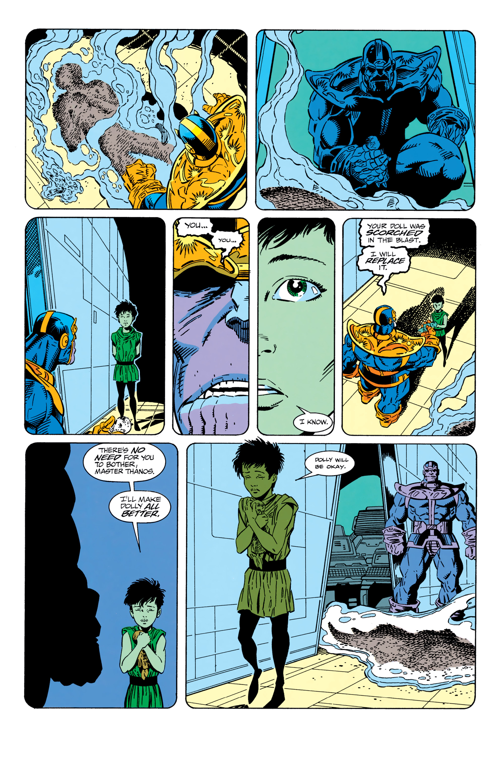 Read online Marvel-Verse: Thanos comic -  Issue # TPB - 95