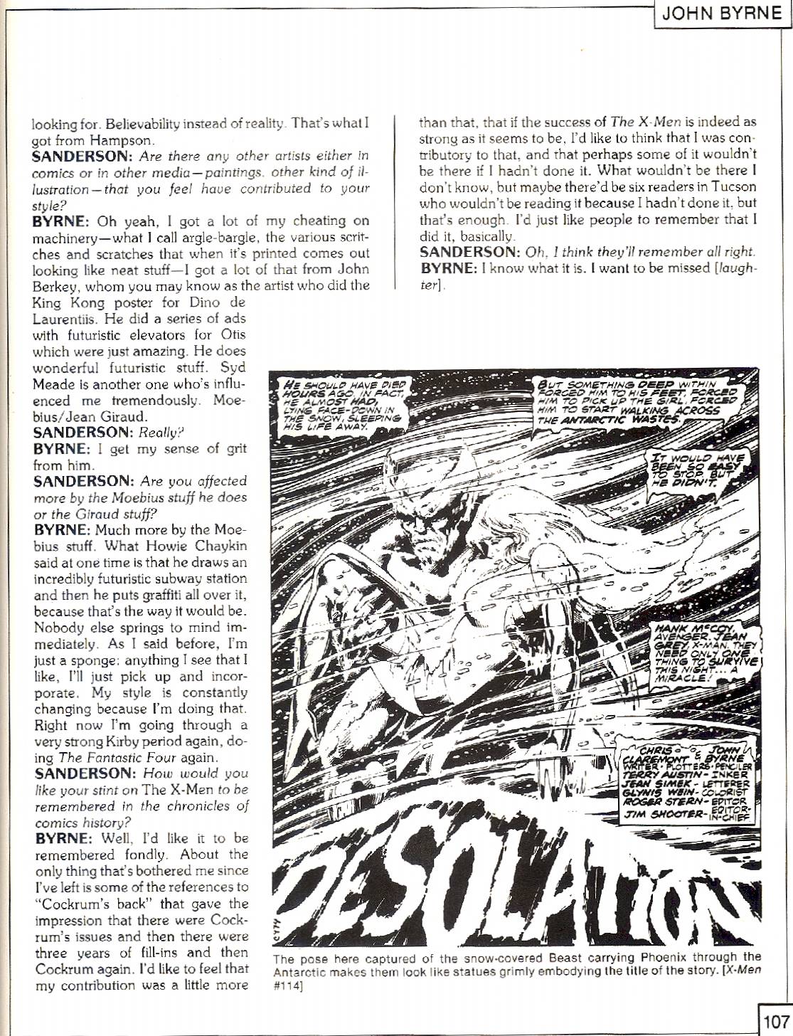 Read online The X-Men Companion comic -  Issue #2 - 107