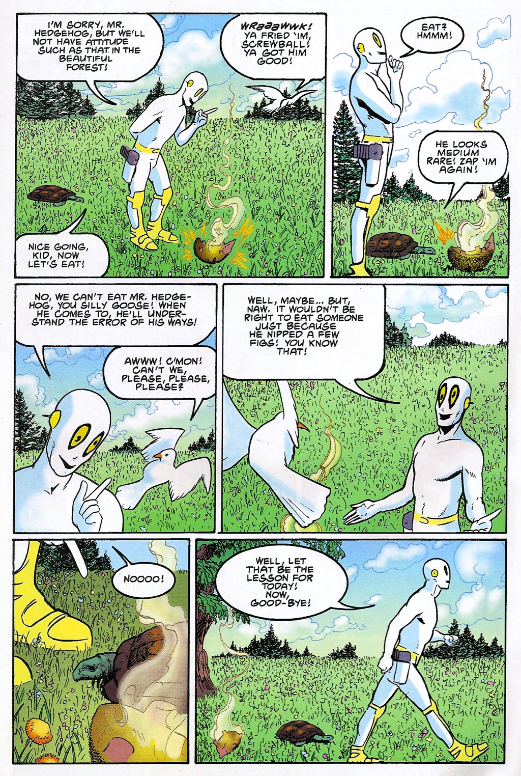 Read online Bob Burden's Original Mysterymen Comics comic -  Issue #3 - 6