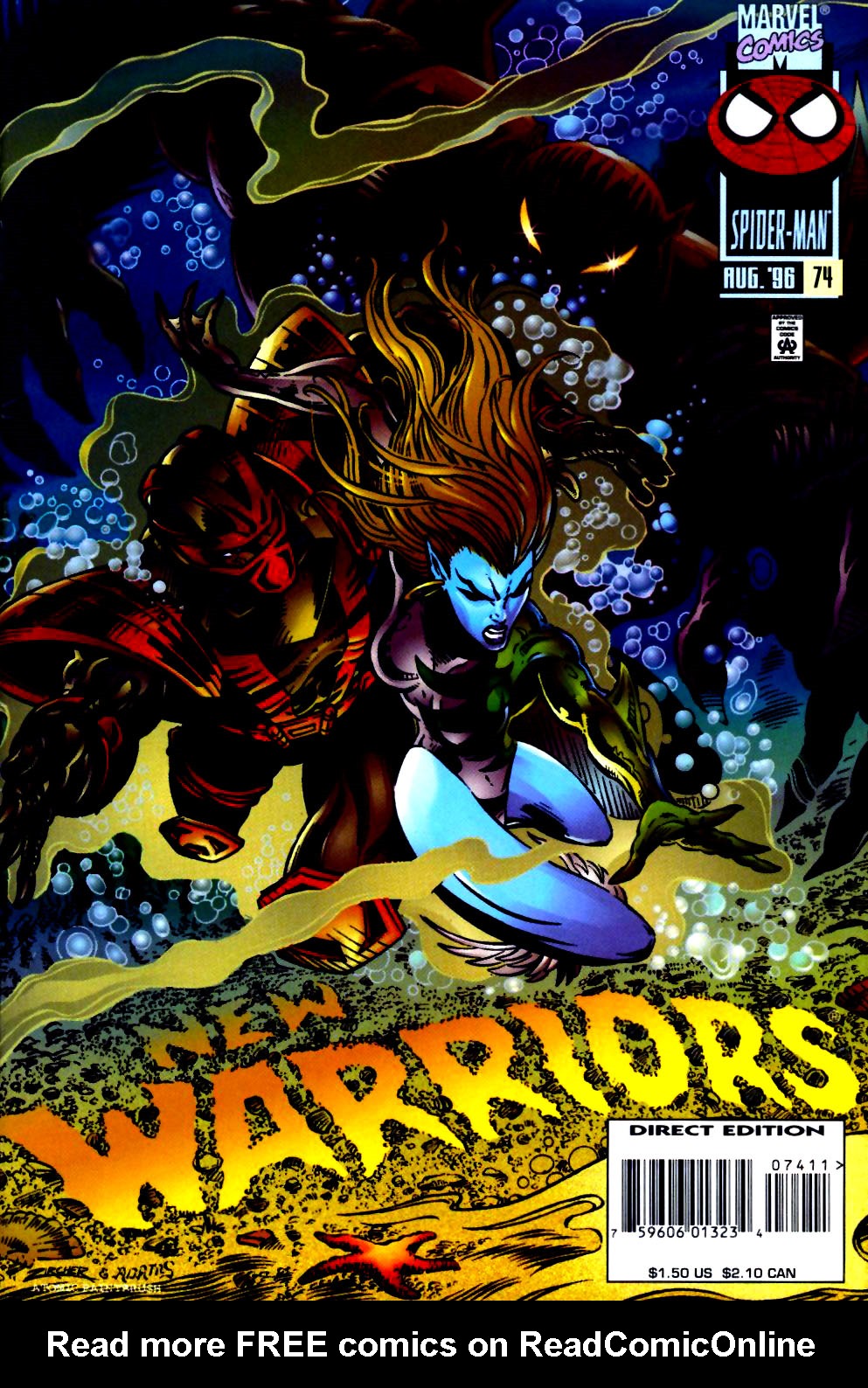 The New Warriors Issue #74 #78 - English 1