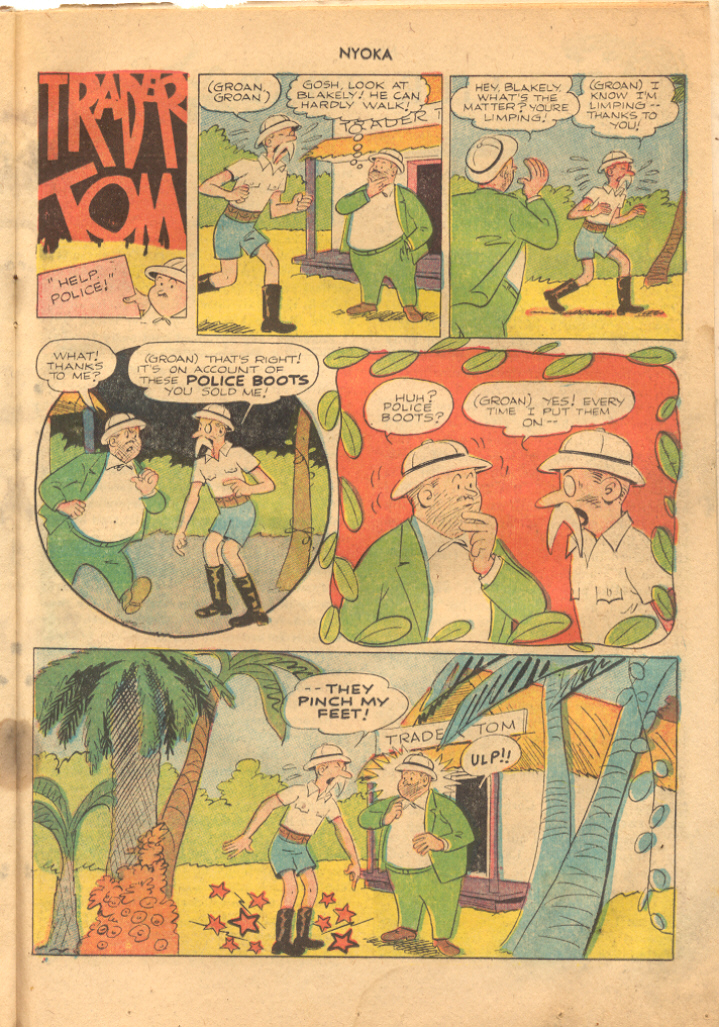 Read online Nyoka the Jungle Girl (1945) comic -  Issue #72 - 23