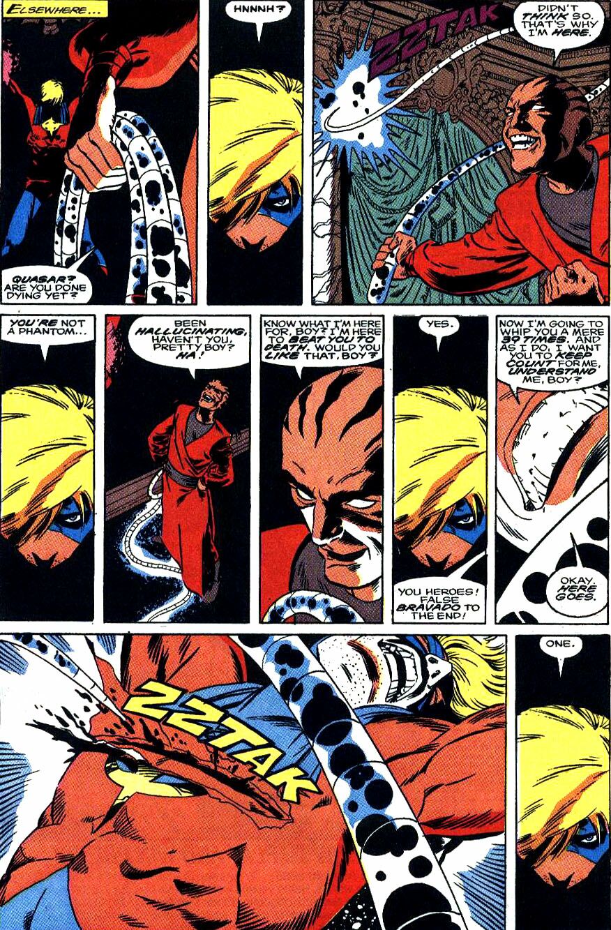Read online Quasar comic -  Issue #22 - 18