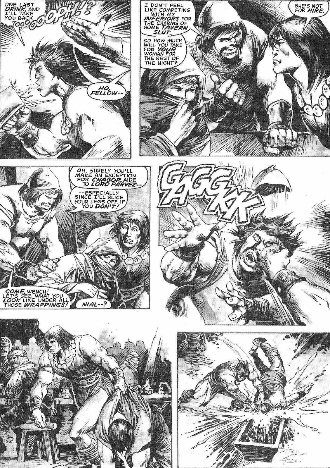 The Savage Sword Of Conan issue 208 - Page 38