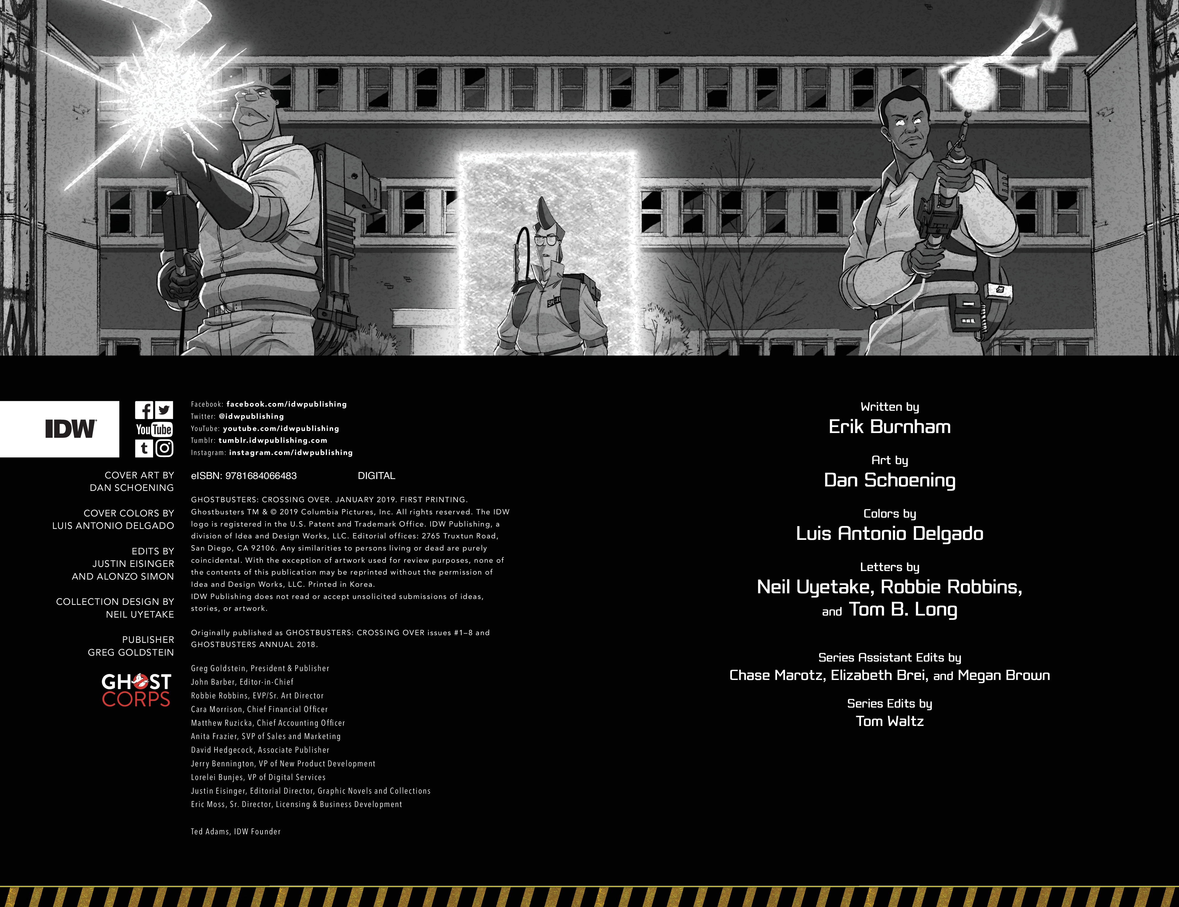 Read online Ghostbusters: Crossing Over comic -  Issue # _TPB - 4