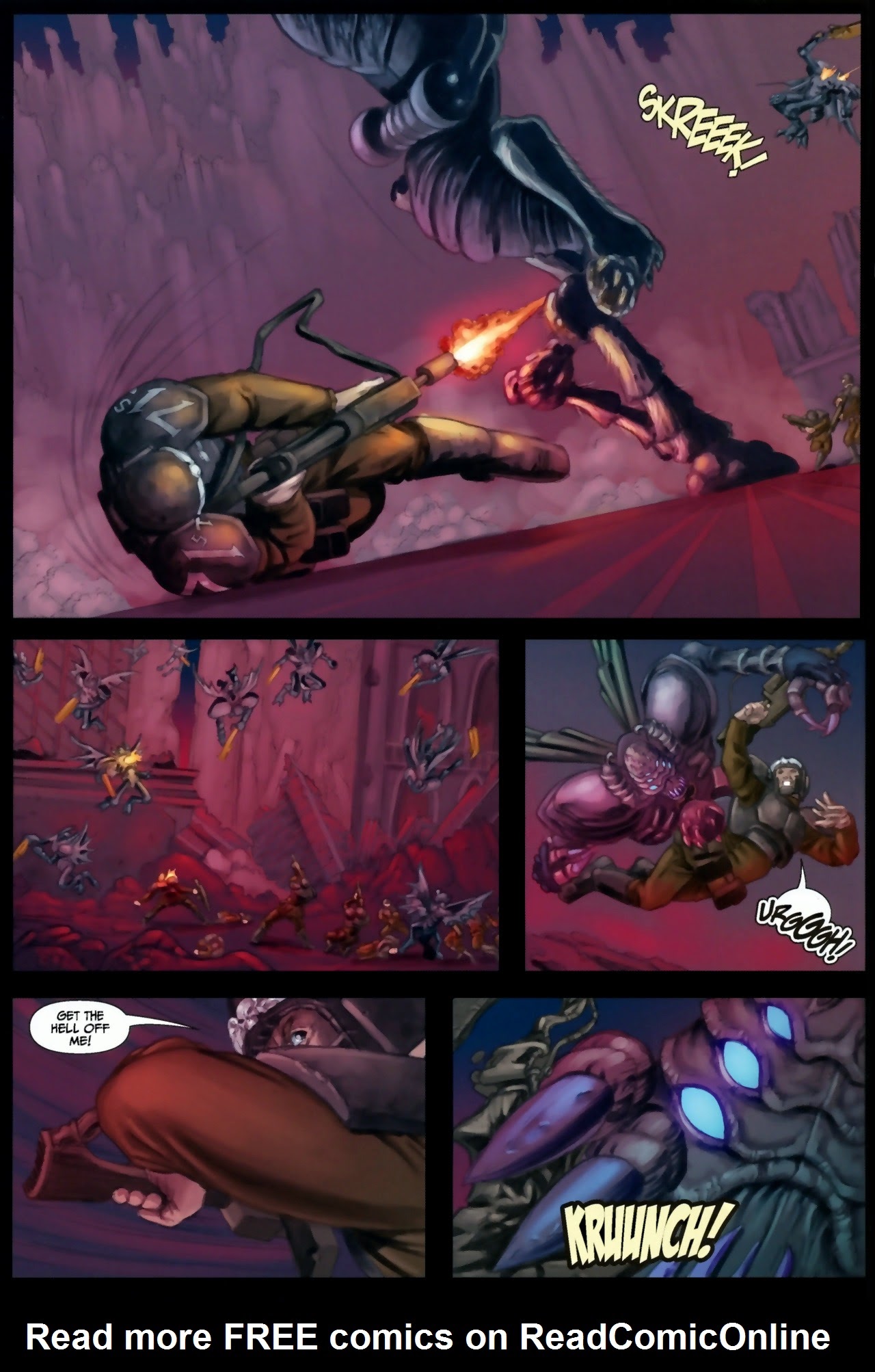 Read online Warhammer 40,000: Fire & Honour comic -  Issue #2 - 17
