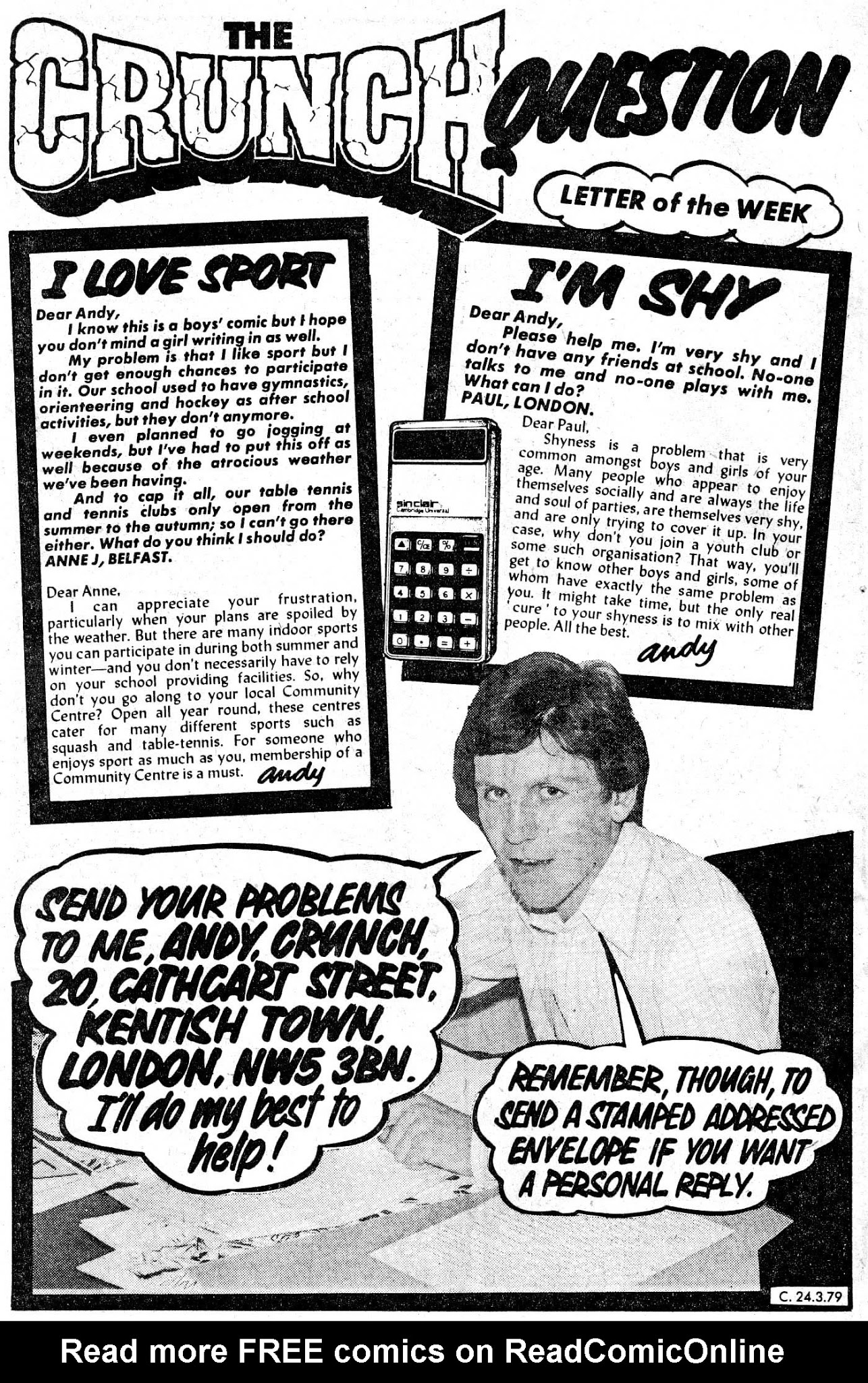 Read online The Crunch comic -  Issue #10 - 21