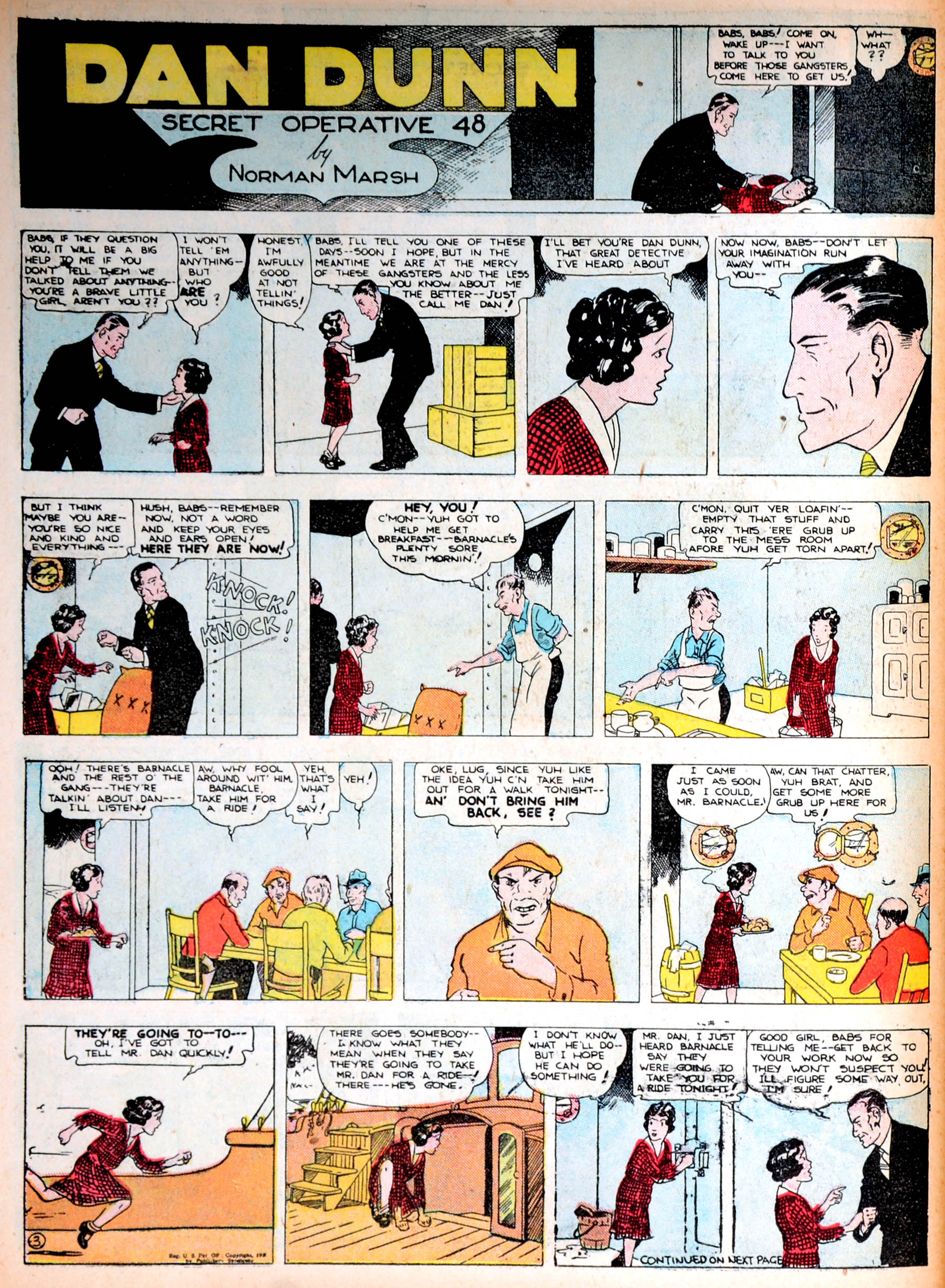 Read online Famous Funnies comic -  Issue #13 - 57