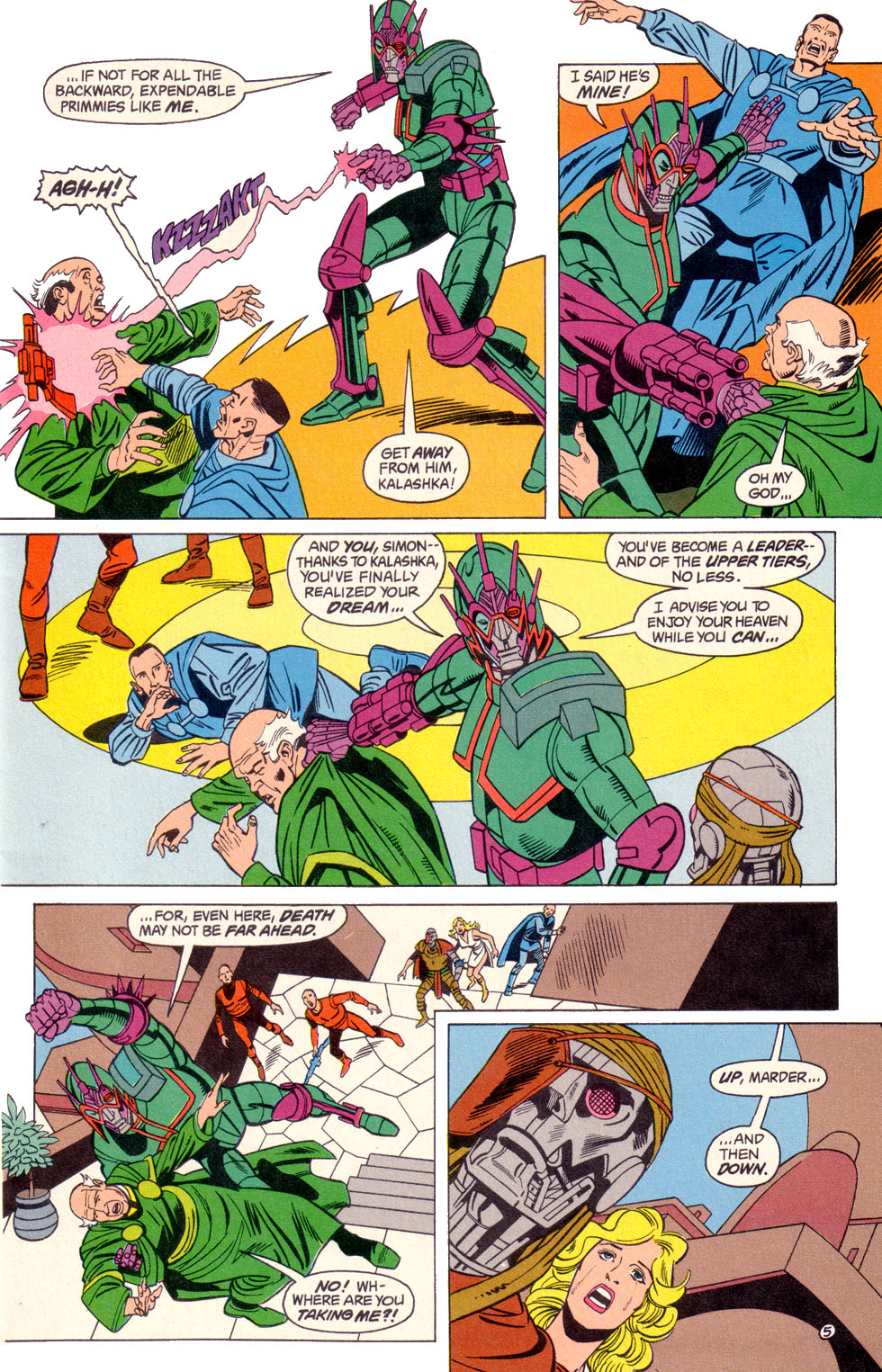 Read online Electric Warrior comic -  Issue #13 - 7