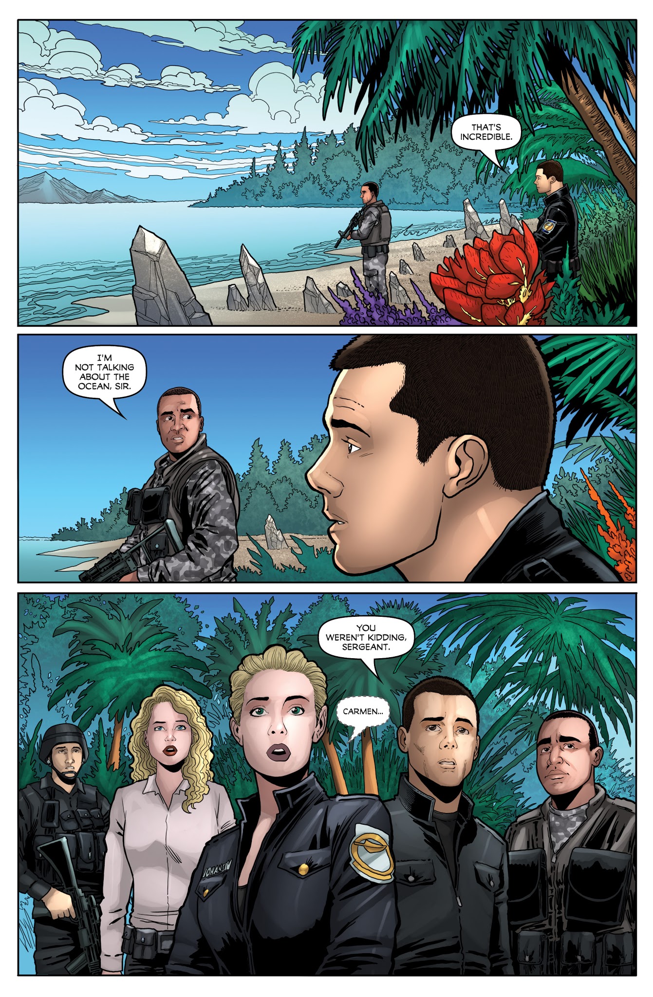 Read online Stargate Universe: Back To Destiny comic -  Issue #4 - 15