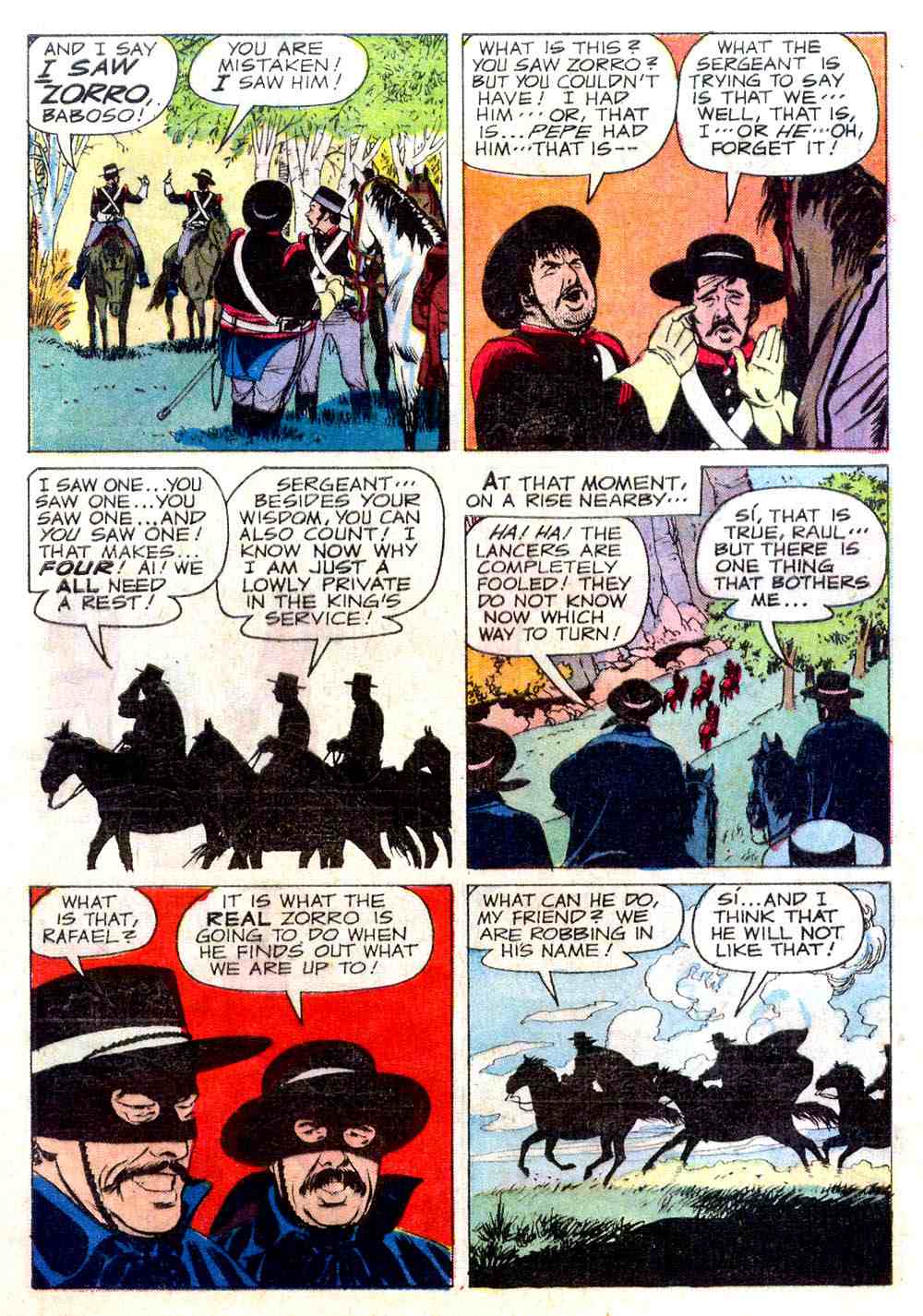 Read online Zorro (1966) comic -  Issue #4 - 9