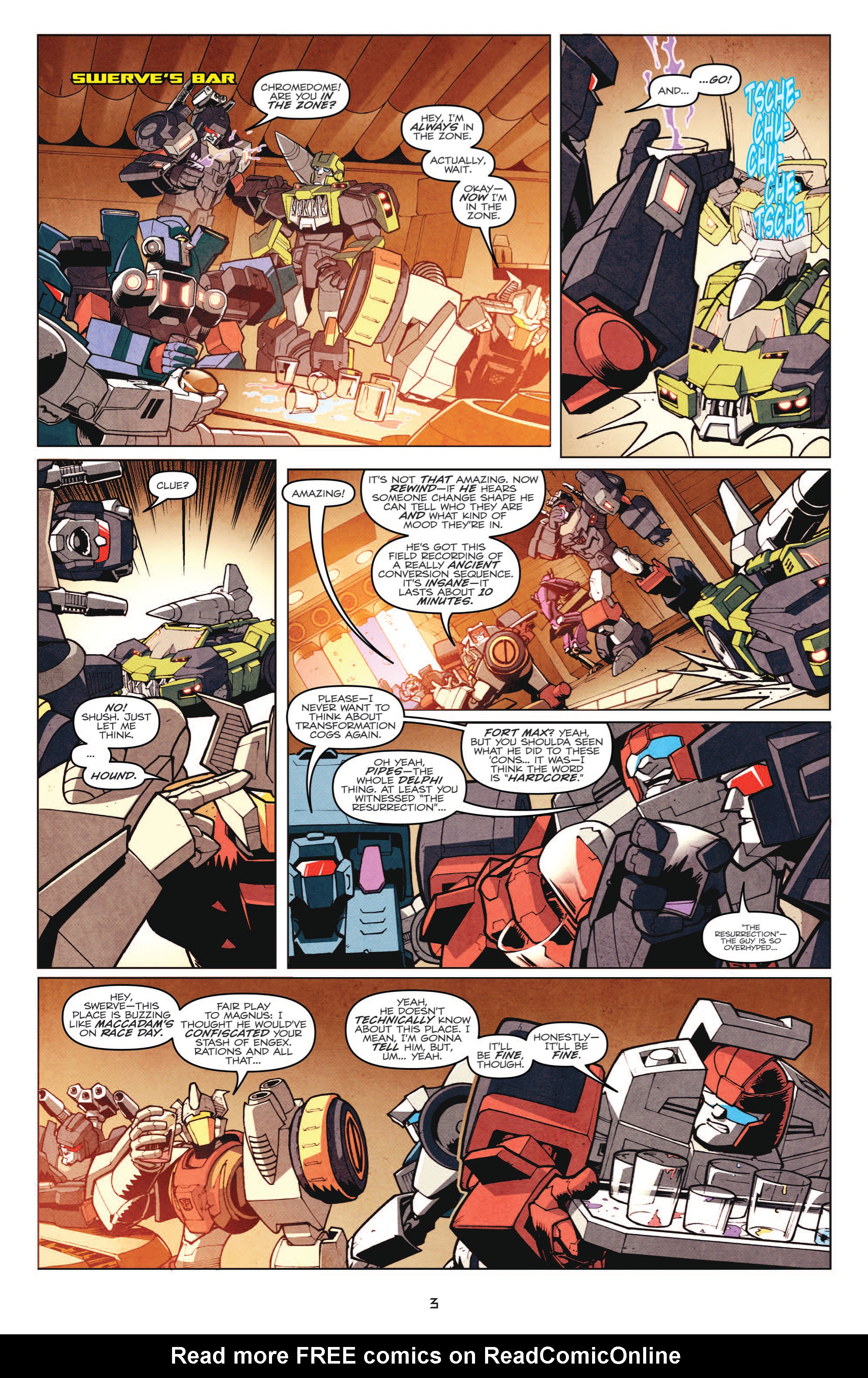 Read online The Transformers: More Than Meets The Eye comic -  Issue #6 - 7