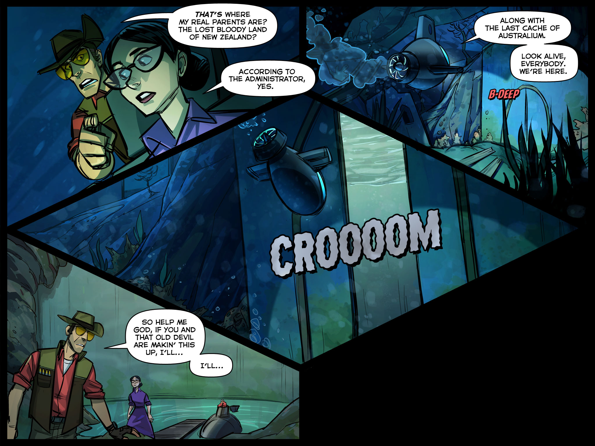 Read online Team Fortress 2 comic -  Issue #4 - 75