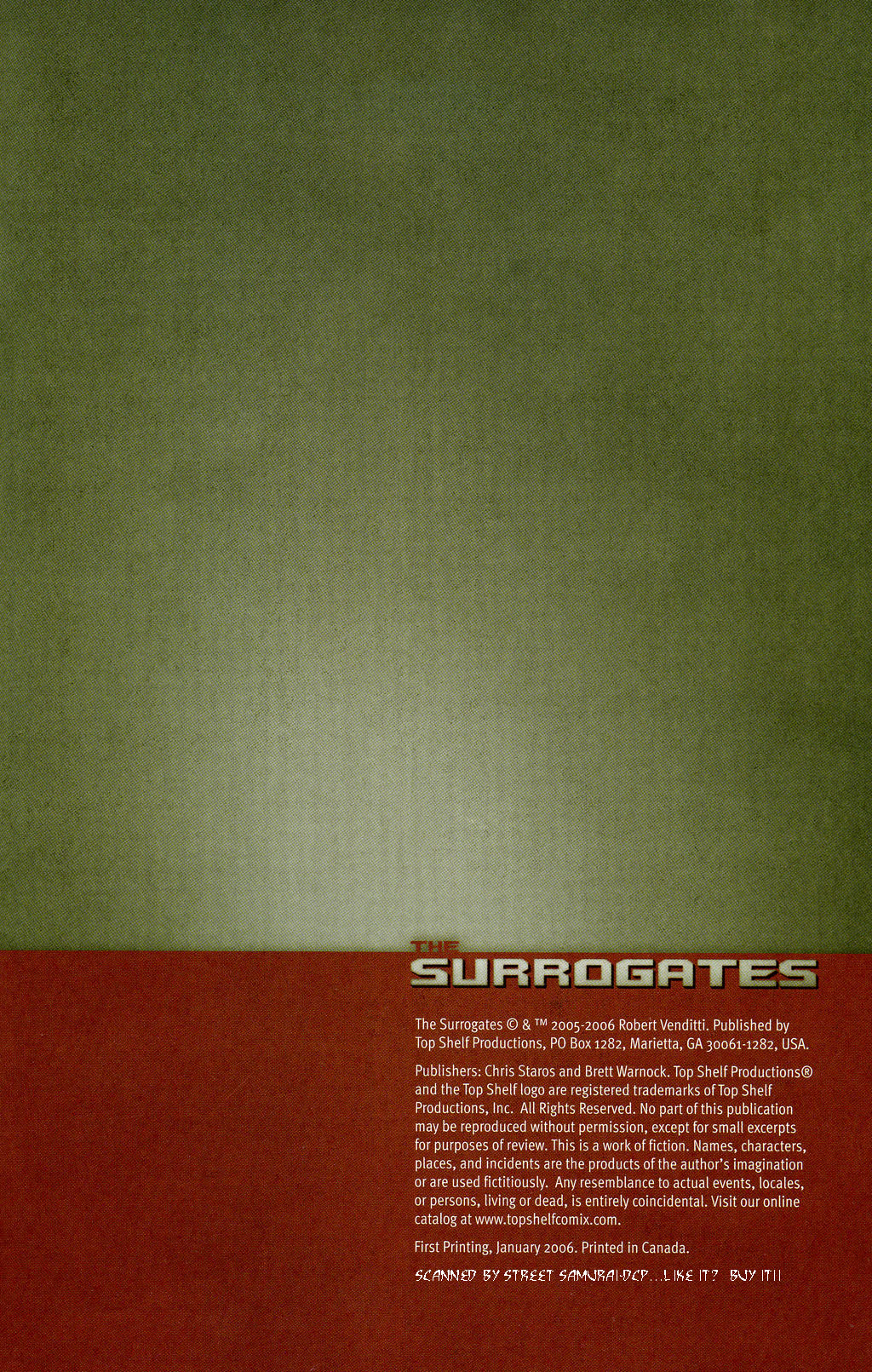 Read online The Surrogates comic -  Issue #4 - 33